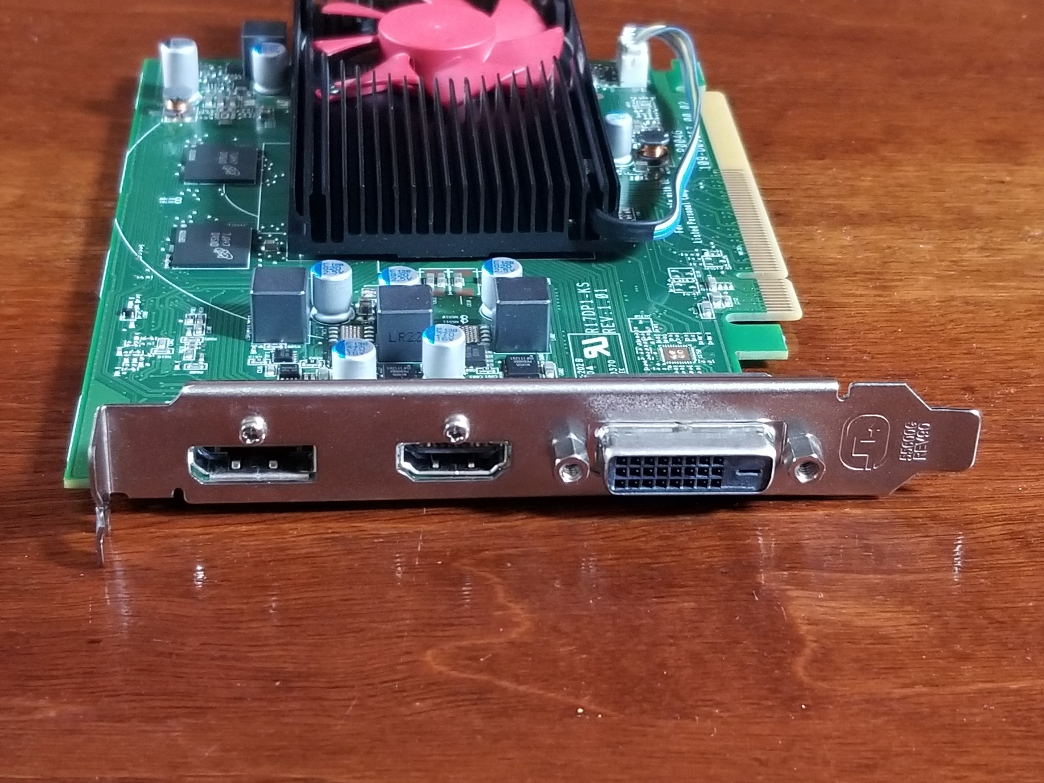 HP OEM Radeon RX 550 PN: 940272-001 4GB VRAM (no external power required)