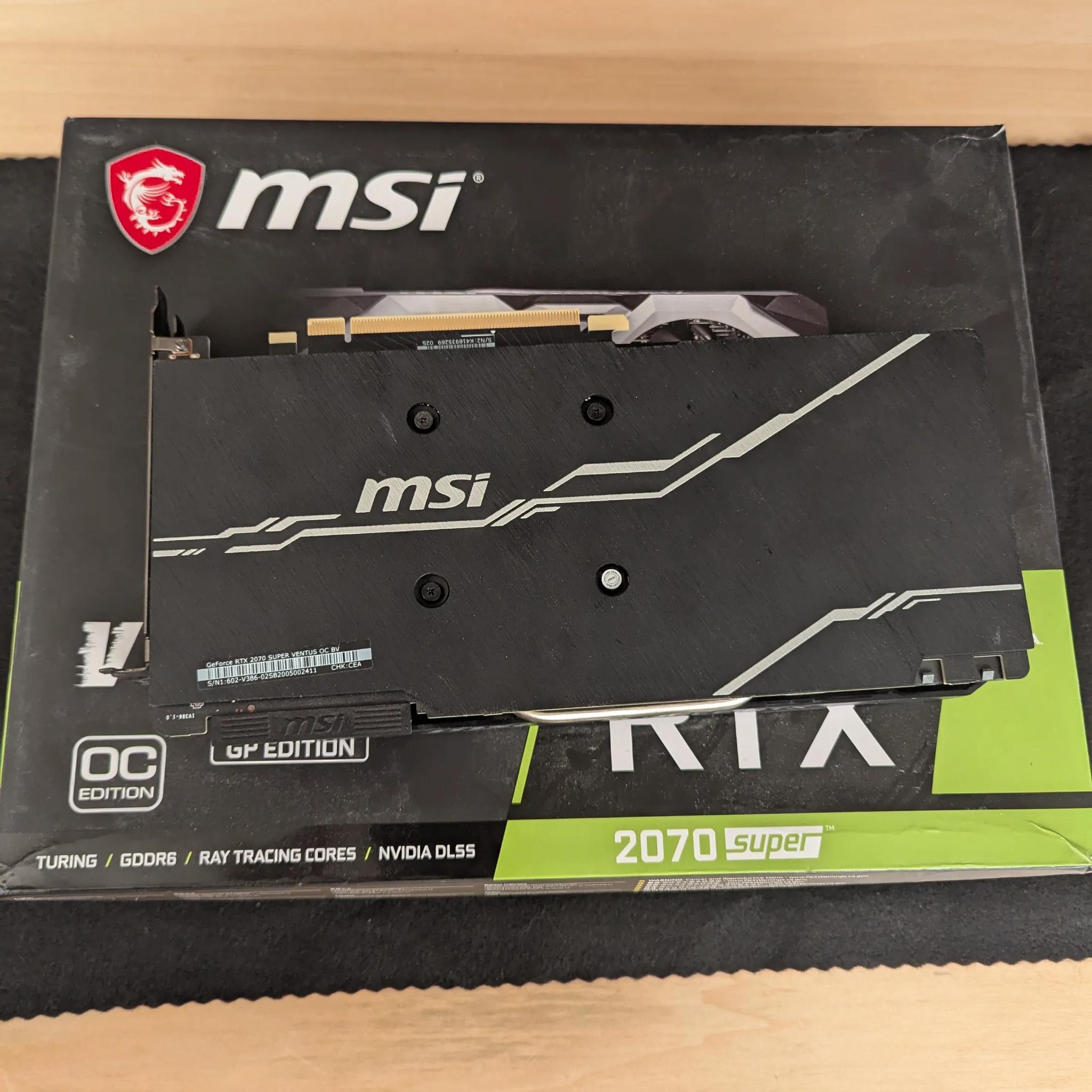🔥 MSI RTX 2070 Super Ventus – 1440p Gaming | Ray Tracing & High FPS 🎮