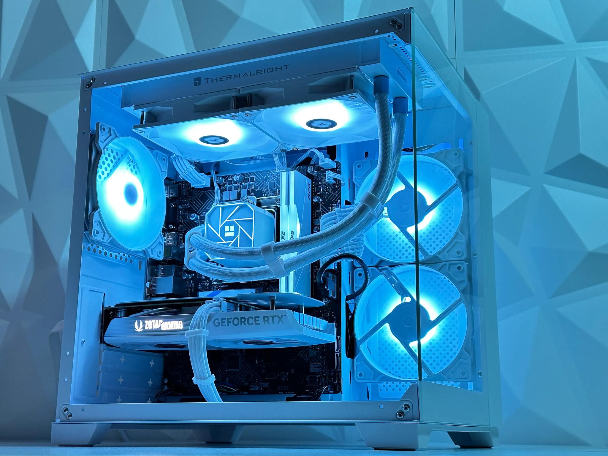 🌕⭐Liquid Cooled Gaming PC❄️Nvidia RTX 4070 12GB❄️AMD Ryzen 7 5800X 8 core❄️32GB DDR4