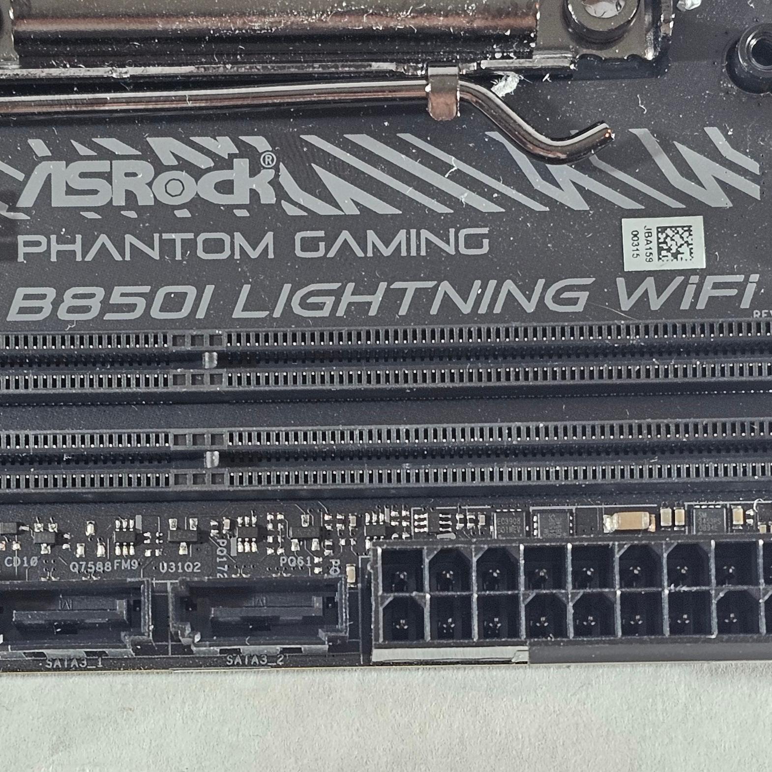 ASRock B850I Phantom Gaming AMD AM5 DDR5 ITX Motherboard