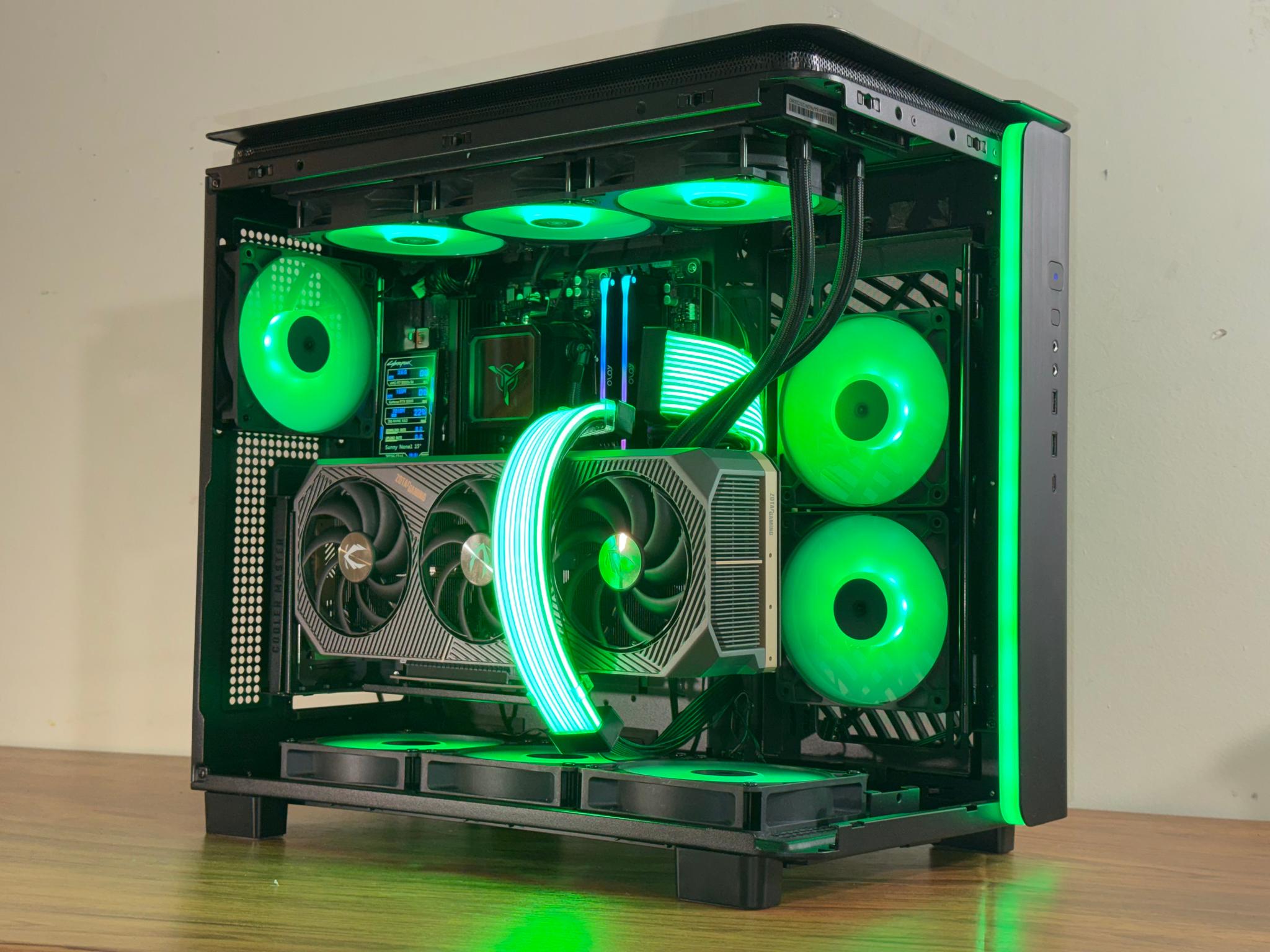 ⚡RTX 5080 | 9800x3d | 32gb DDR5 | 2tb NVMe SSD | Windows 11 | "Phantom Nebula 95"