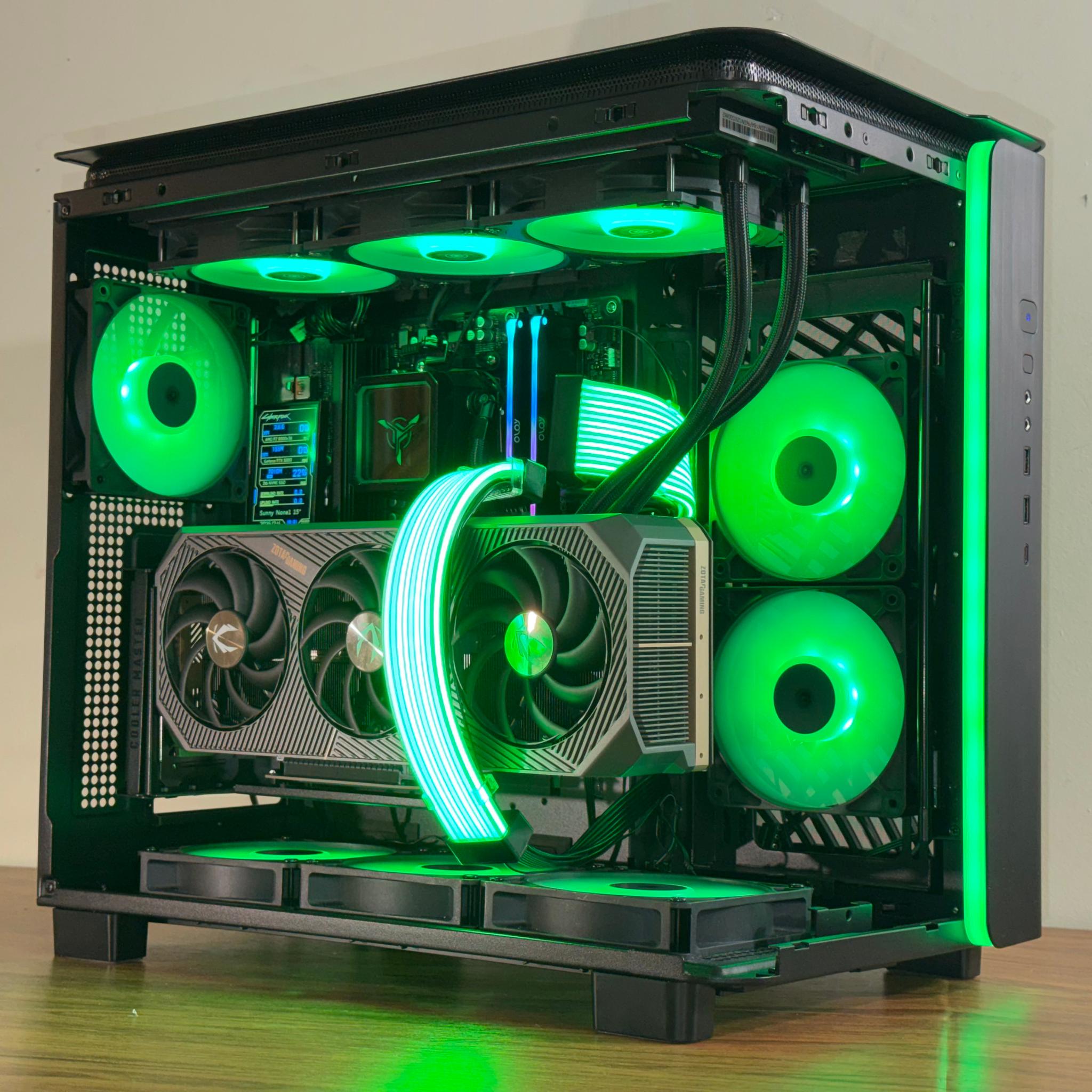 ⚡RTX 5080 | 9800x3d | 32gb DDR5 | 2tb NVMe SSD | Windows 11 | "Phantom Nebula 95"