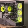 FREE SHIPPING 🖤🌈 Black RGB Gaming PC | RTX 5060 Ti | AMD Ryzen 7 8700F | 1 TB NVME | 16 GB DDR5