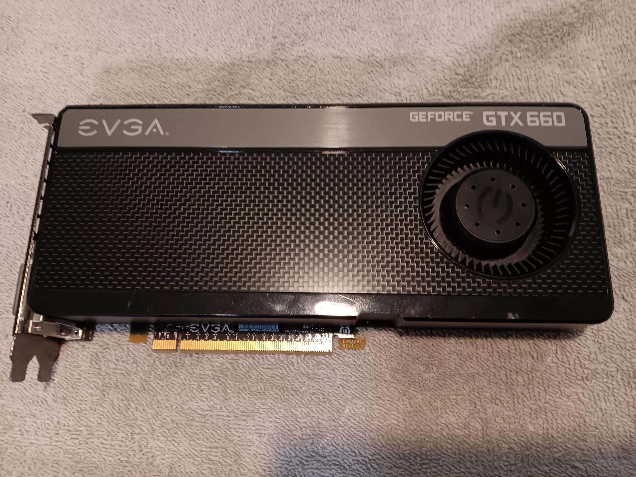 EVGA GeForce GTX-660 2GB GPU 02G-P4-2662-KR