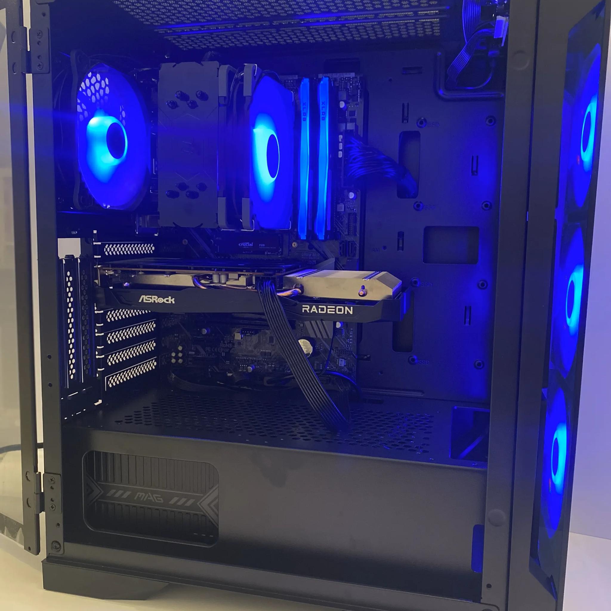 Great Value and Performance 1080p Gaming PC! – Intel i7-9700K | RX 6600 | 16GB RAM | 1TB SSD