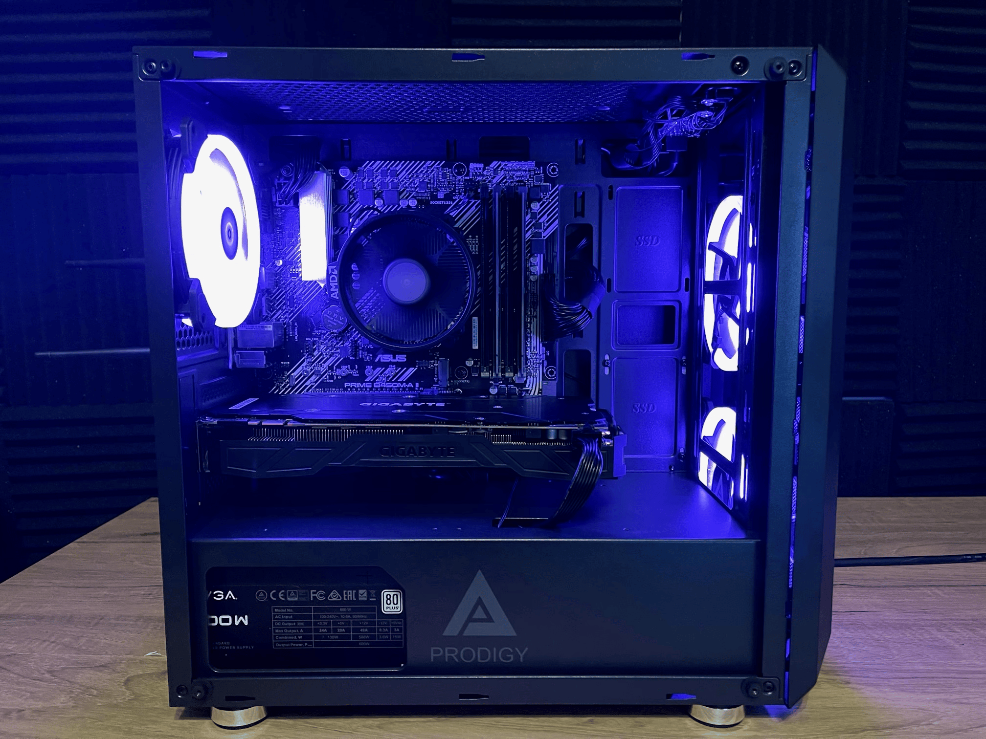 "Prodigy" GTX 1080 + Ryzen 5600g Custom Gaming PC