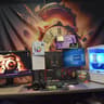 Gaming PC RYZEN 5 5500 ram 16GB GPU RX 6600M8gb Storager 512 Gb nvme 500 HHD