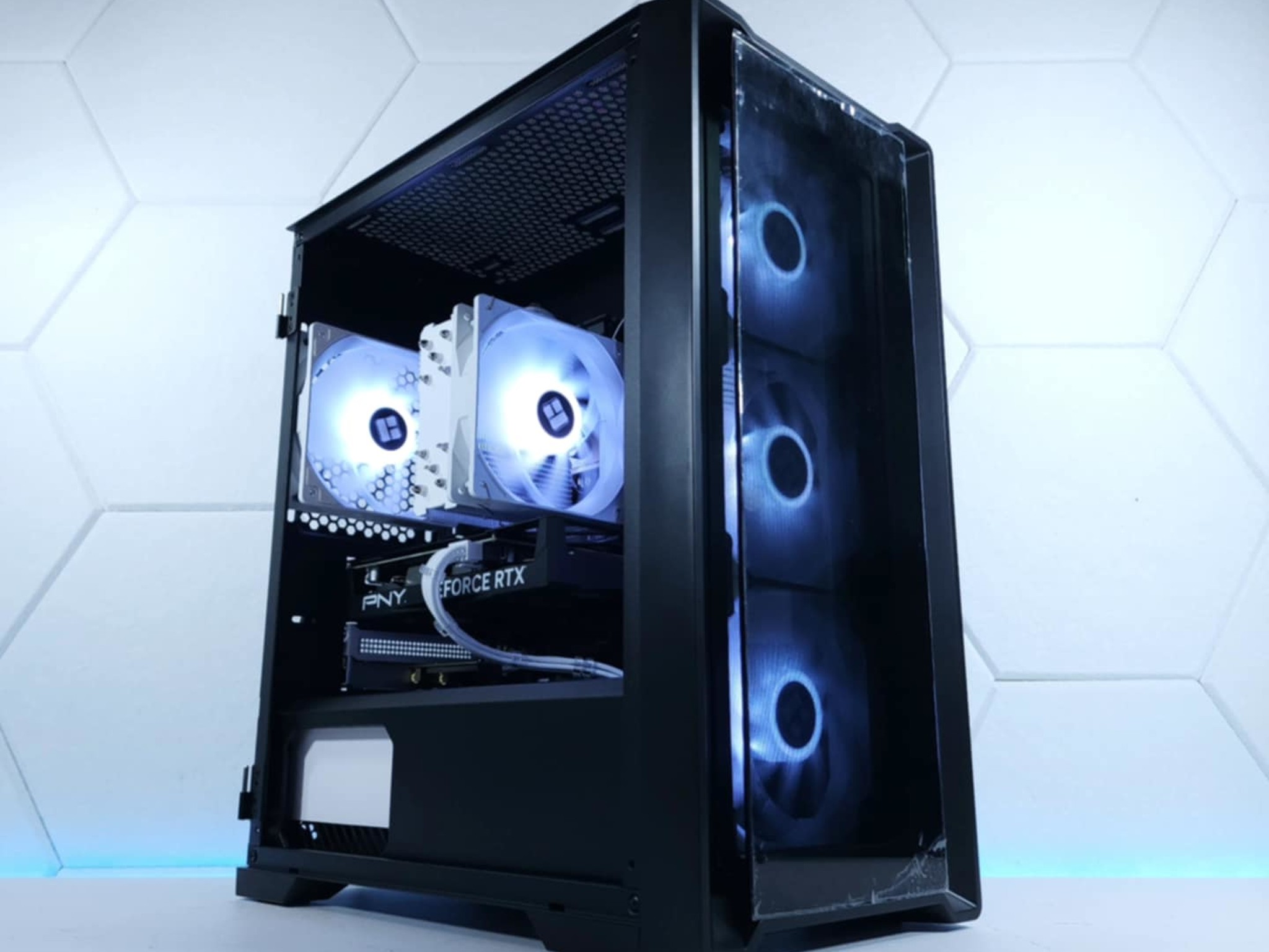 🤍RTX 4060●Core i5 12500T●1TB NVMe●16GB 3200MHz DDR4●1080p Gaming Computer