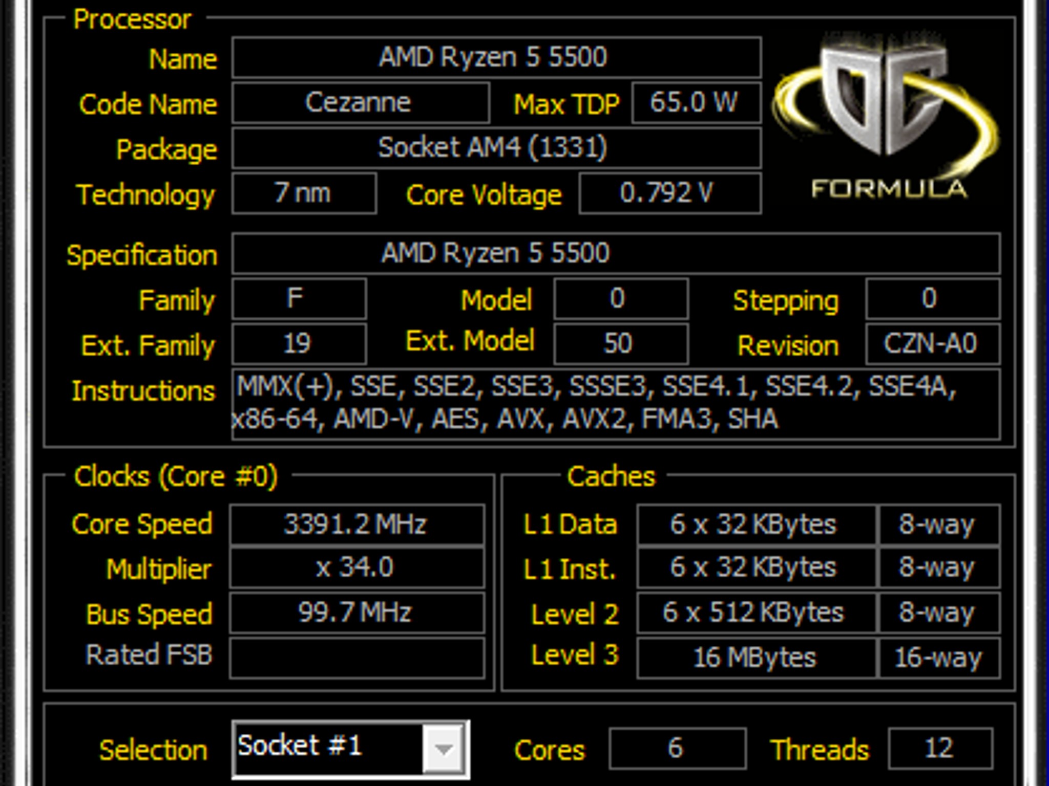 Artemis || AMD Ryzen 5 5500 + RX 6650 XT w/ 16GB of DDR4 & 1TB m.2 NVMe SSD