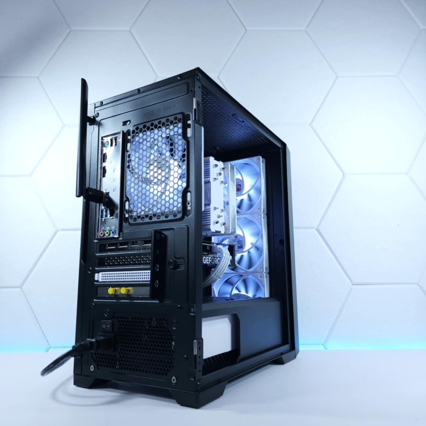 🤍RTX 4060●Core i5 12500T●1TB NVMe●16GB 3200MHz DDR4●1080p Gaming Computer