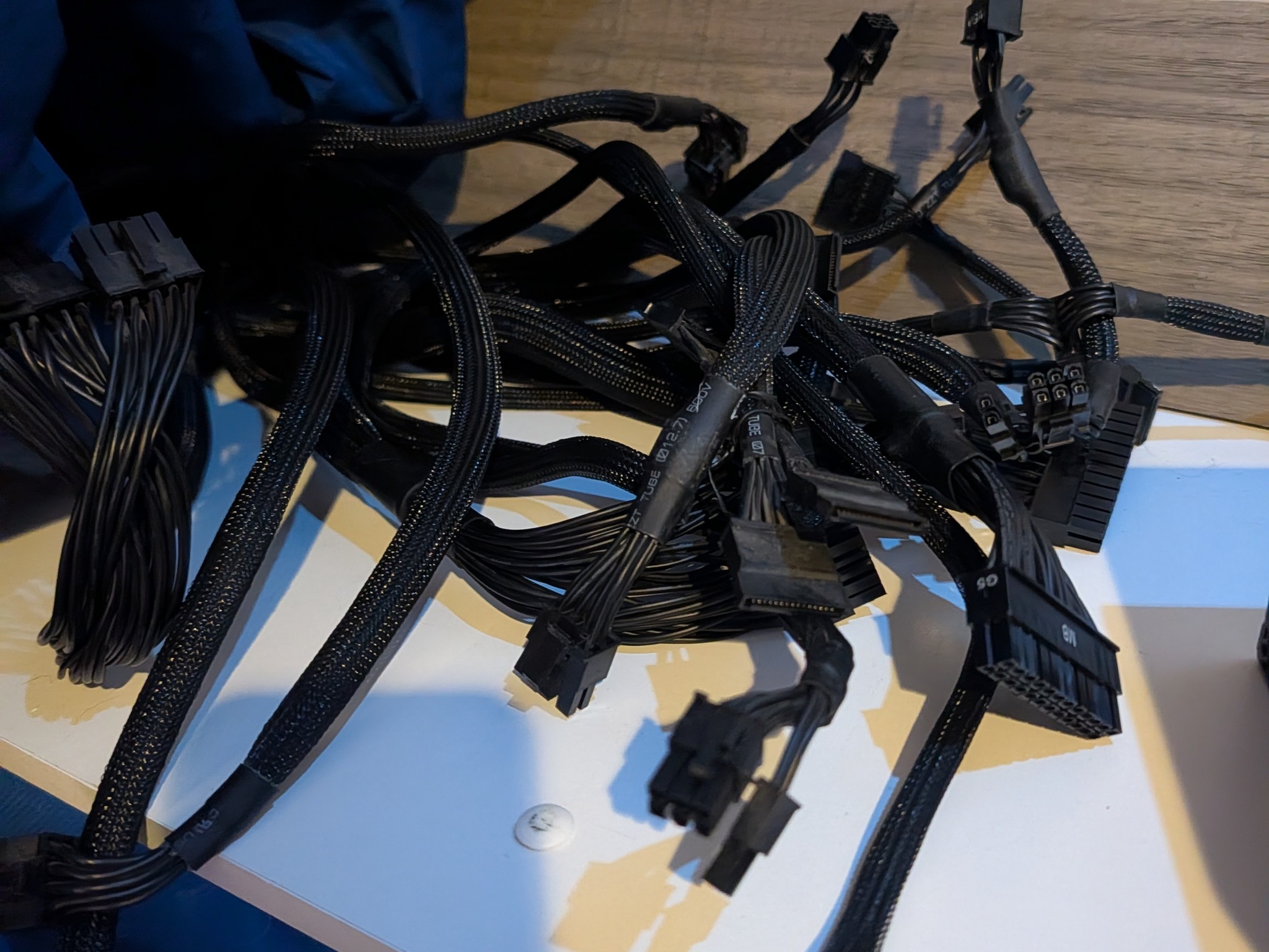 FULLY FUNCTIONAL EVGA PSU's need some cables