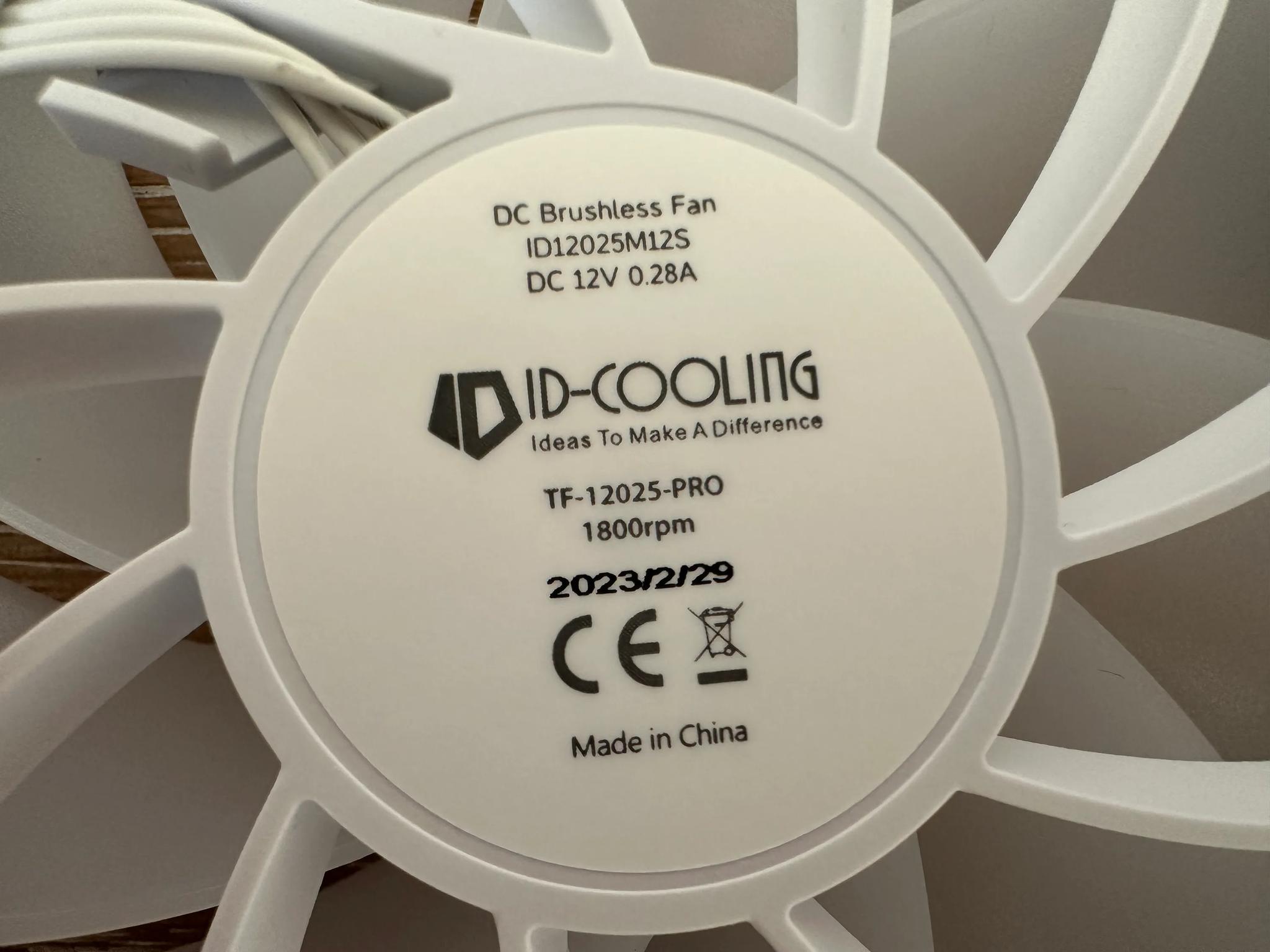 CRAZY DEAL! 3x ID-Cooling Case fans!