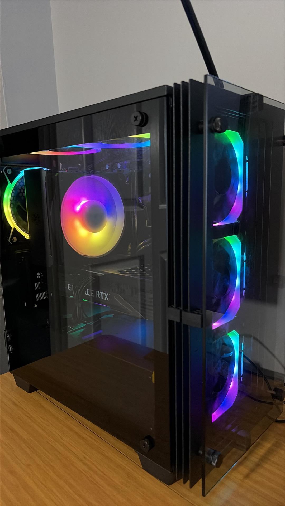 GeForce RTX 3070 Custom Gaming PC - Ryzen 7 5700X, 32GB RAM, 1TB NVMe SSD