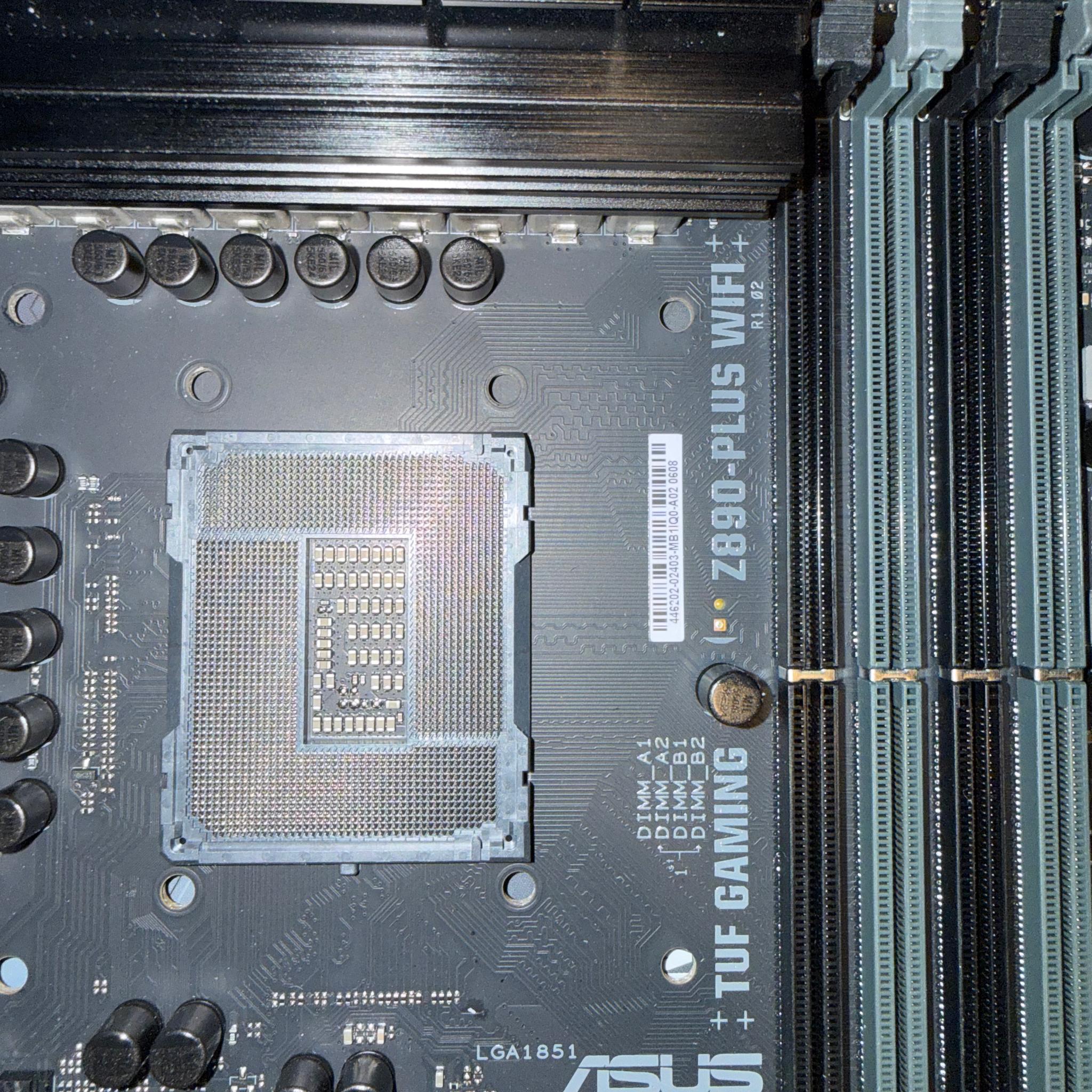Intel Core Ultra 7 270K Plus| ASUS TUF Z890 Gaming PLUS WIFI