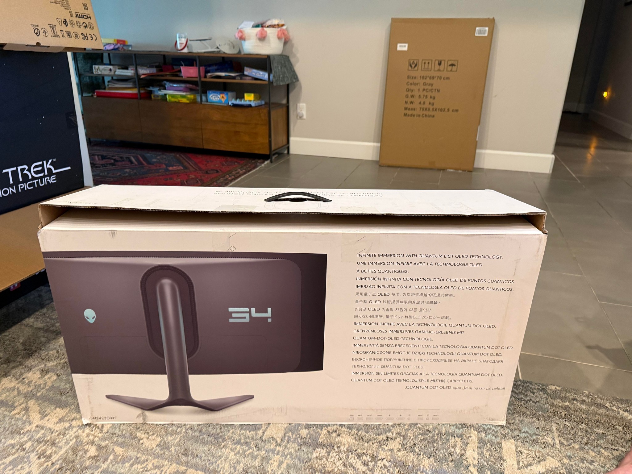 Alienware AW3423DWF Ultrawide OLED Gaming Monitor