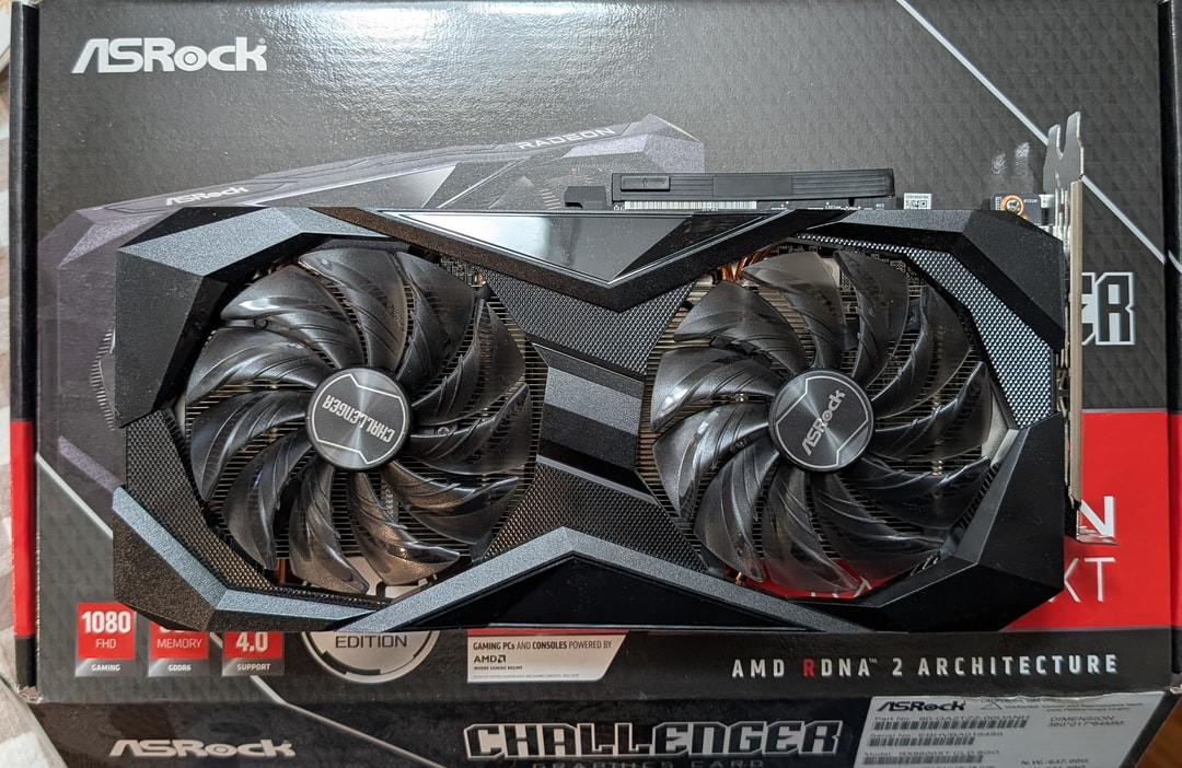 ASRock Challenger D OC Radeon RX 6600 XT | Jawa