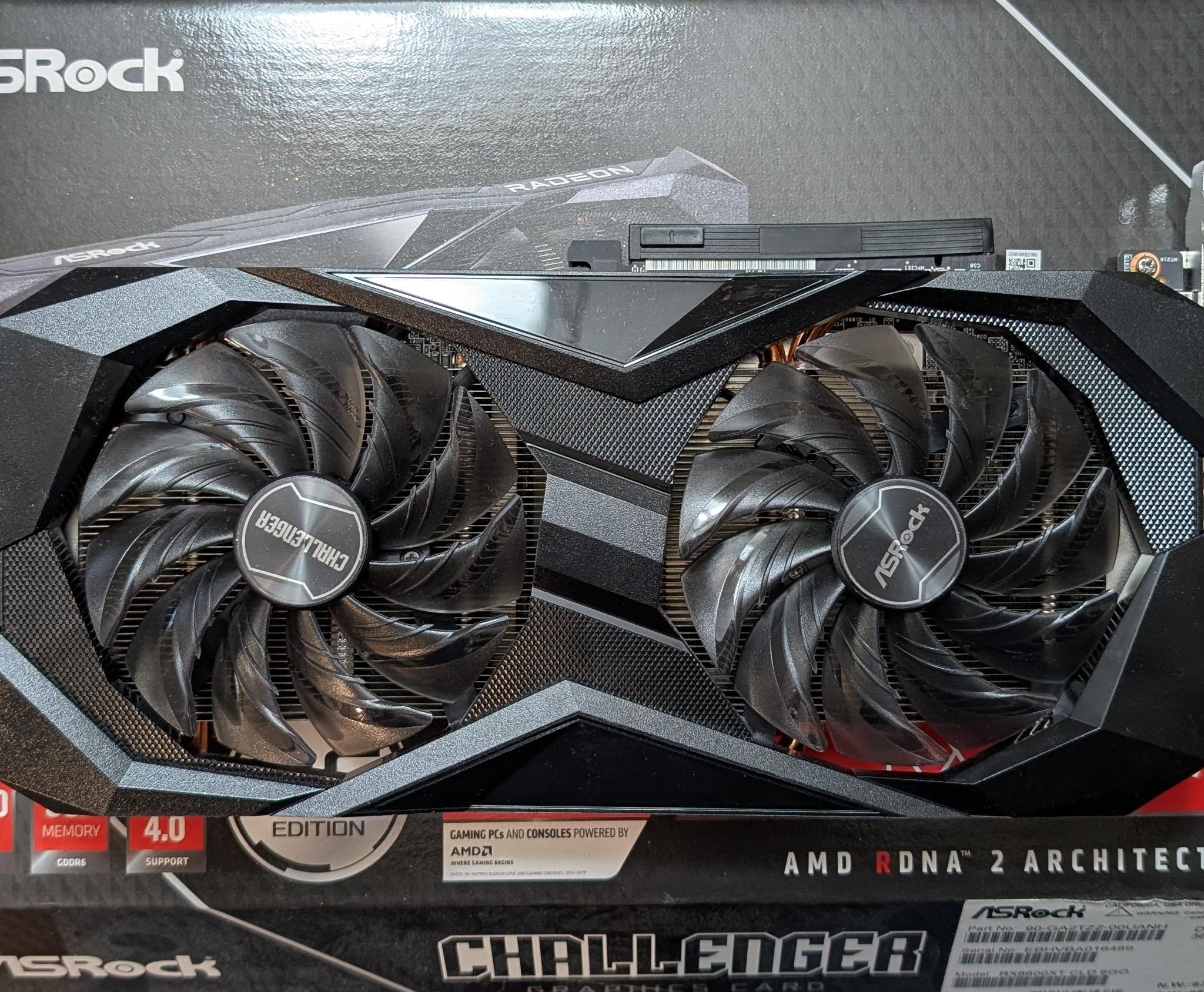 ASRock Challenger D OC Radeon RX 6600 XT