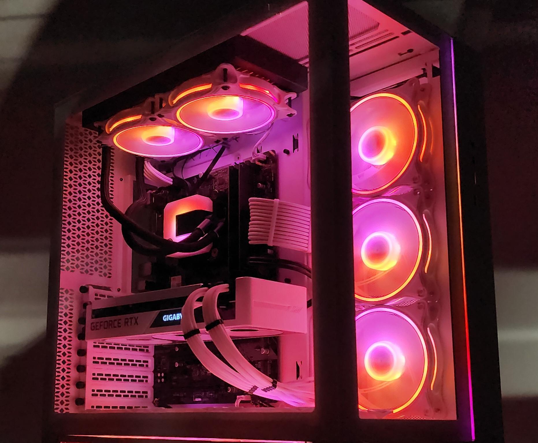 Gaming PC i7-9700K 16GB RAM 1TB SSD RTX 3070 8GB Windows 11 Computer