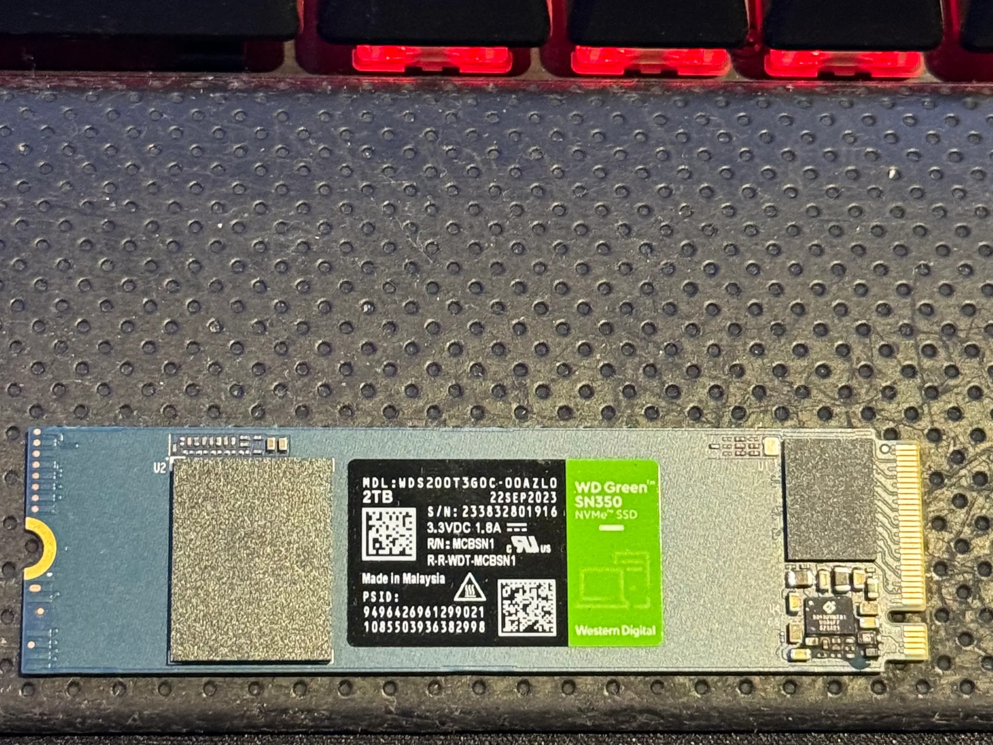 Western Digital 2TB WD Green SN350