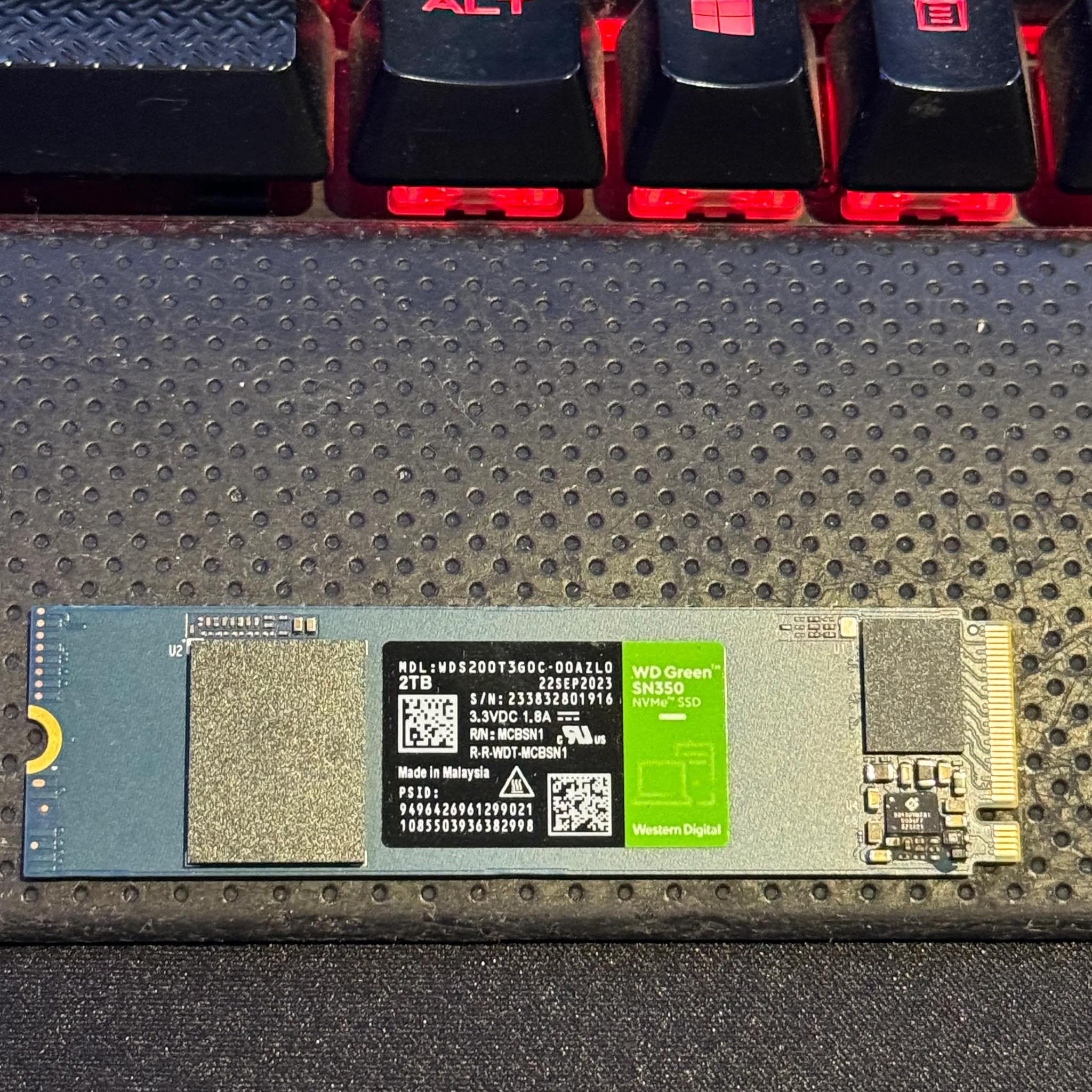 Western Digital 2TB WD Green SN350