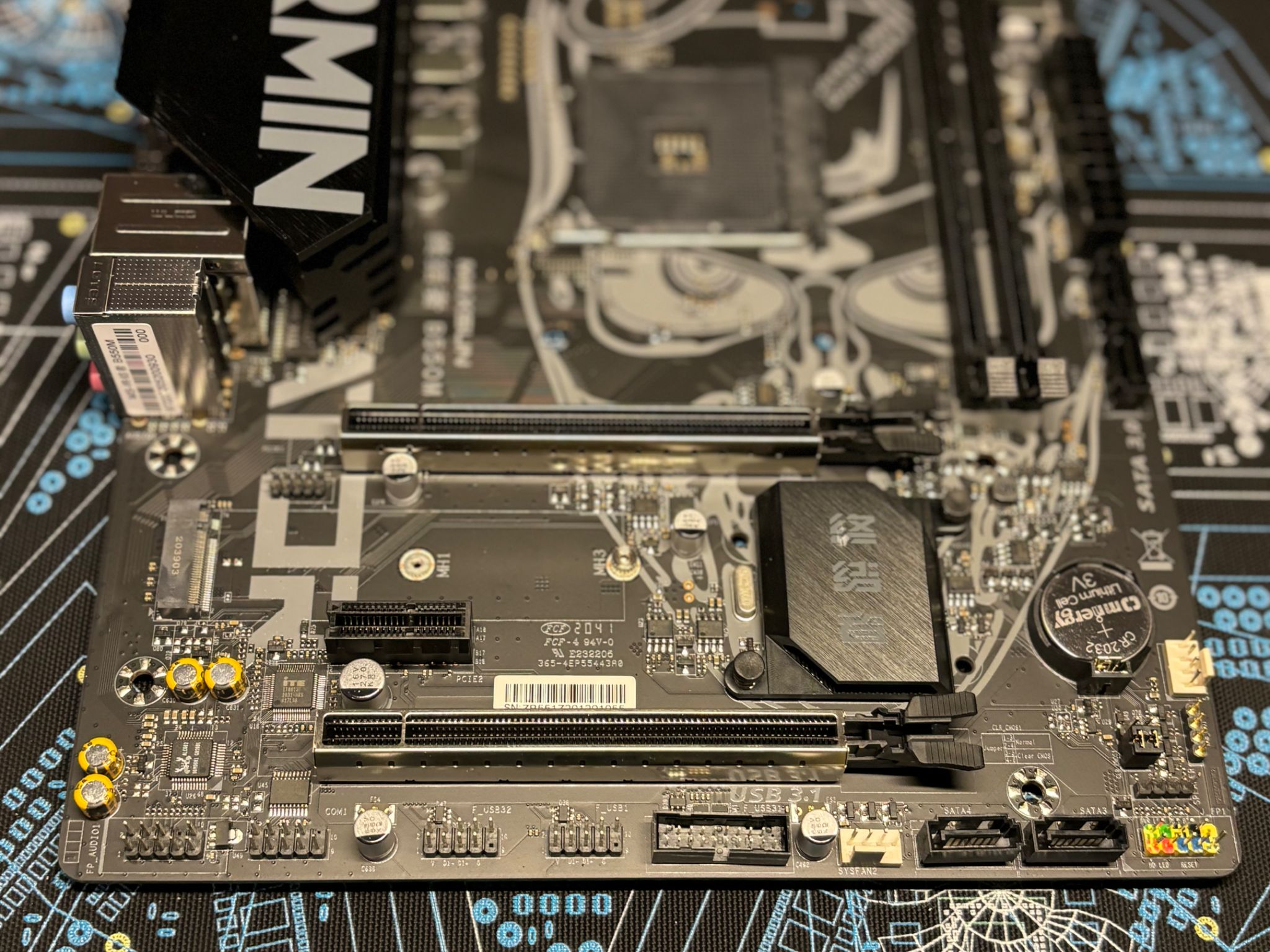 Maxsun Terminator B550M Micro-ATX Ryzen AMD AM4 Motherboard With I/O Shield