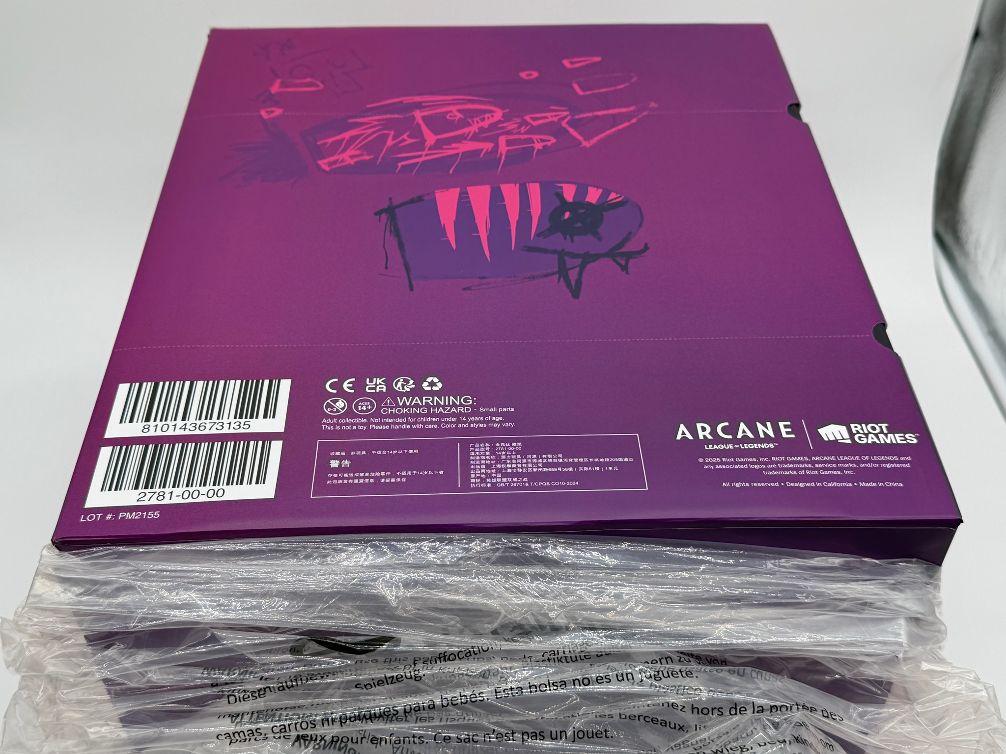 New Sealed – Riot Games Arcane Champion Jinx 1/7 Scale Statue (PM2155) – Unopened Collector’s Item!