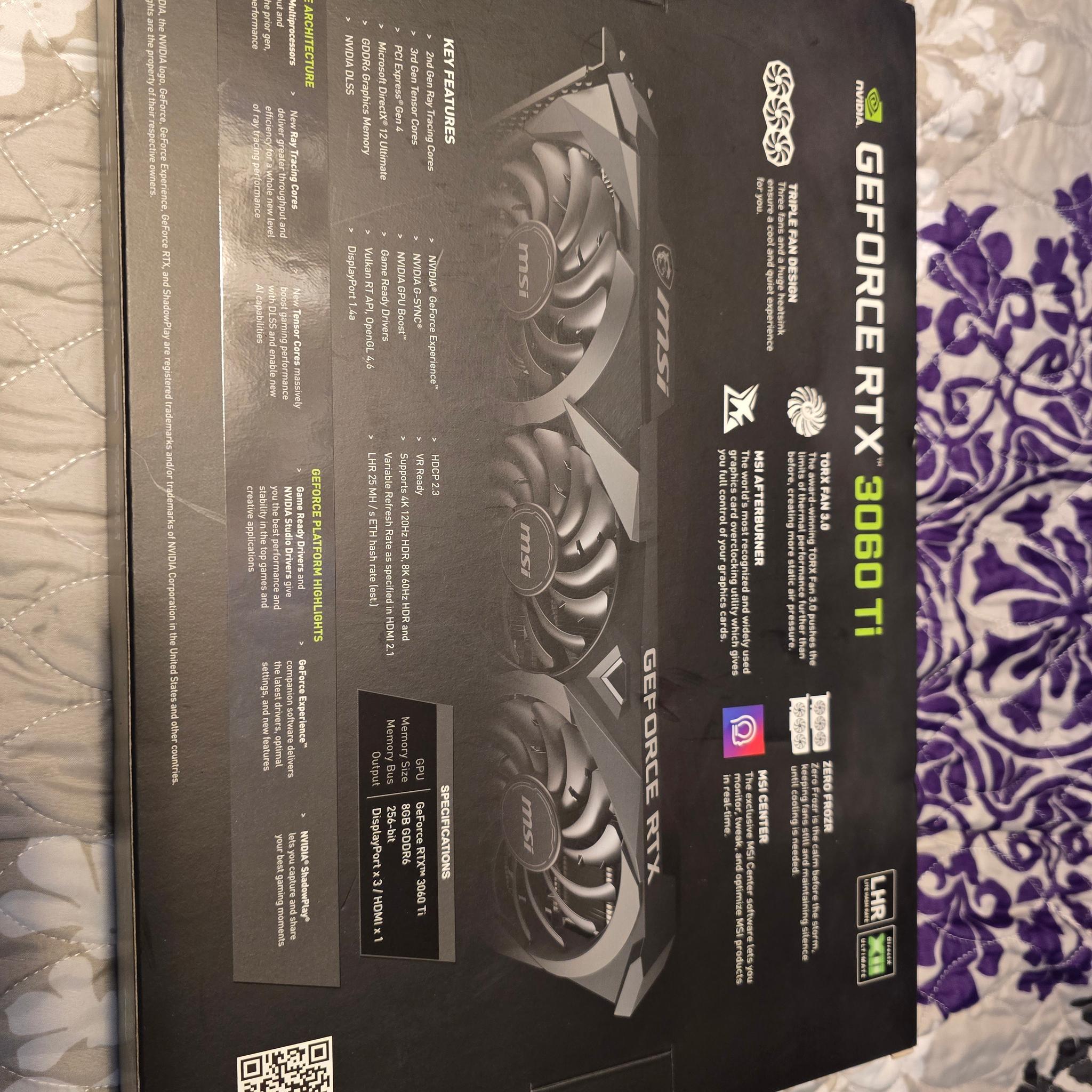 MSI VENTUS 3X GeForce RTX 3060 Ti