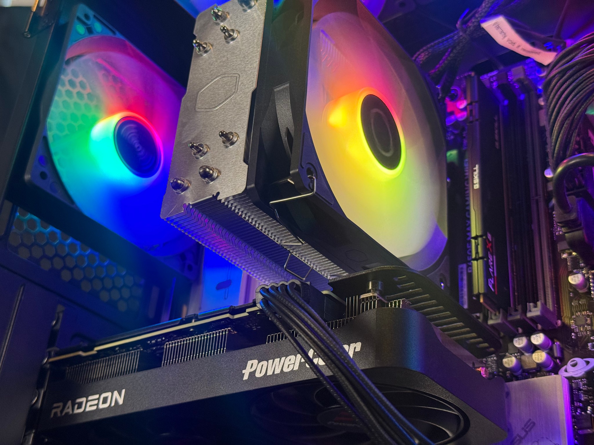 🌌🟣 GALACTIC Gaming PC | RX 9060 XT 16GB | Ryzen 5 9600x | 16GB | 1TB NVME | Free Shipping