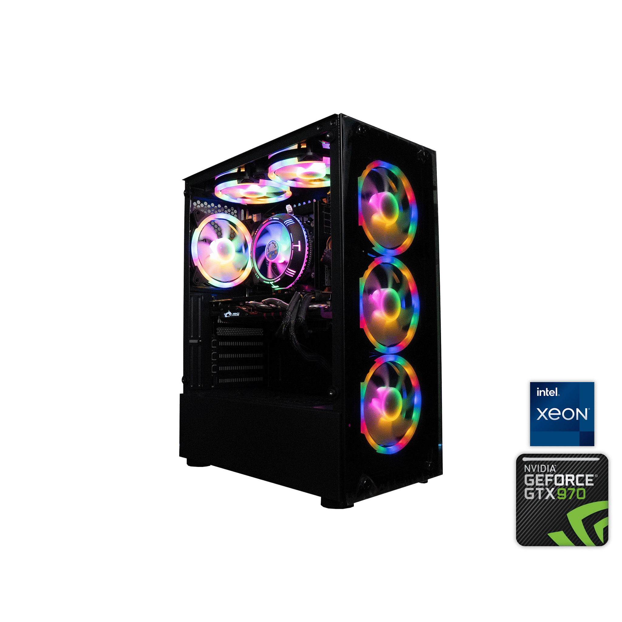 🍬🌠 BUDGET - FORTNITE Ready GAMING PC | MSI GTX 970 OC | INTEL XEON E5-2630V4 | 16GB DDR4 RAM | 1TB