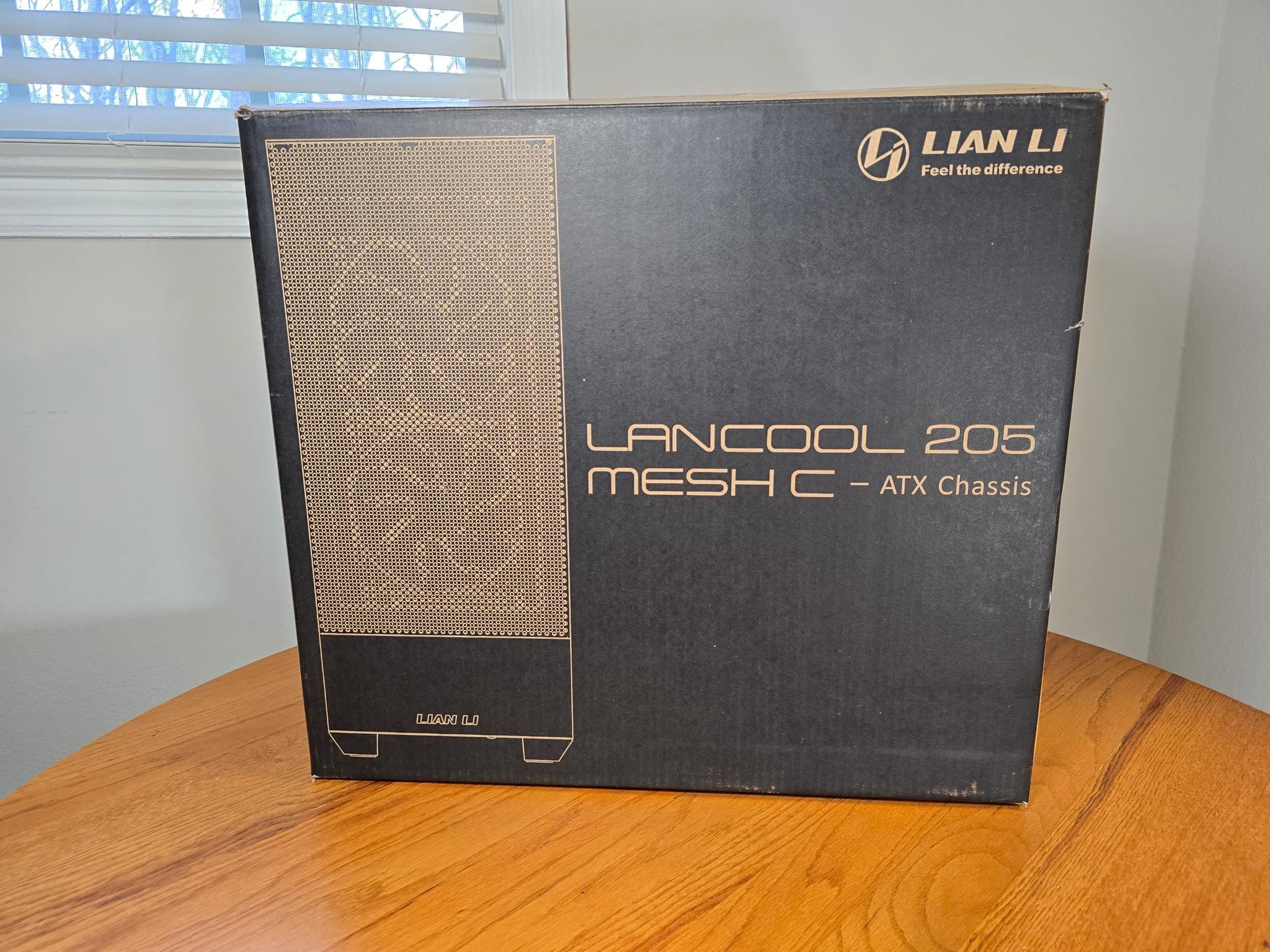 Lian Li LANCOOL 205 Mesh C ATX White Mid Tower Case *Includes 3 RGB Fans!!!*