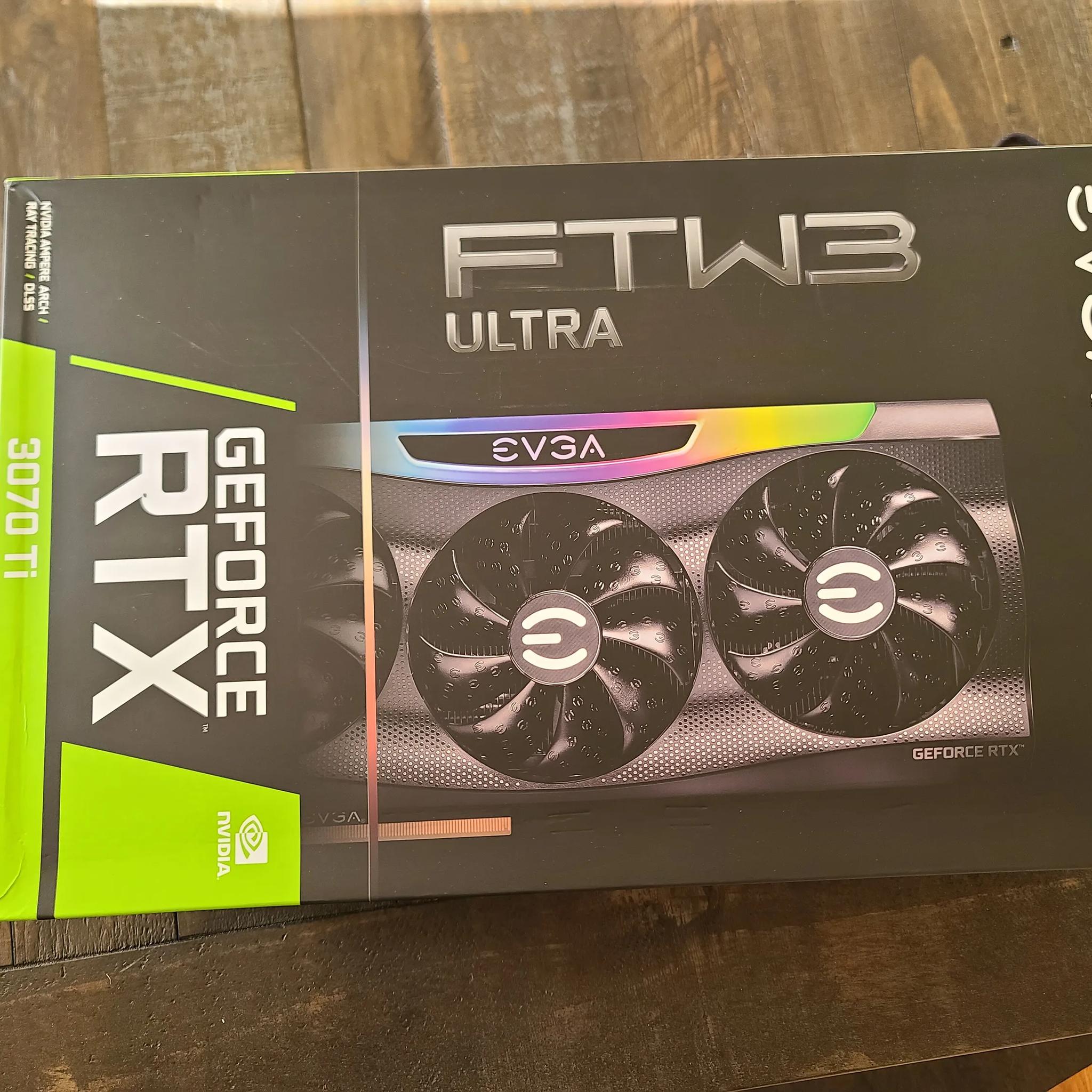 EVGA GeForce RTX 3070 Ti FTW3 ULTRA!!