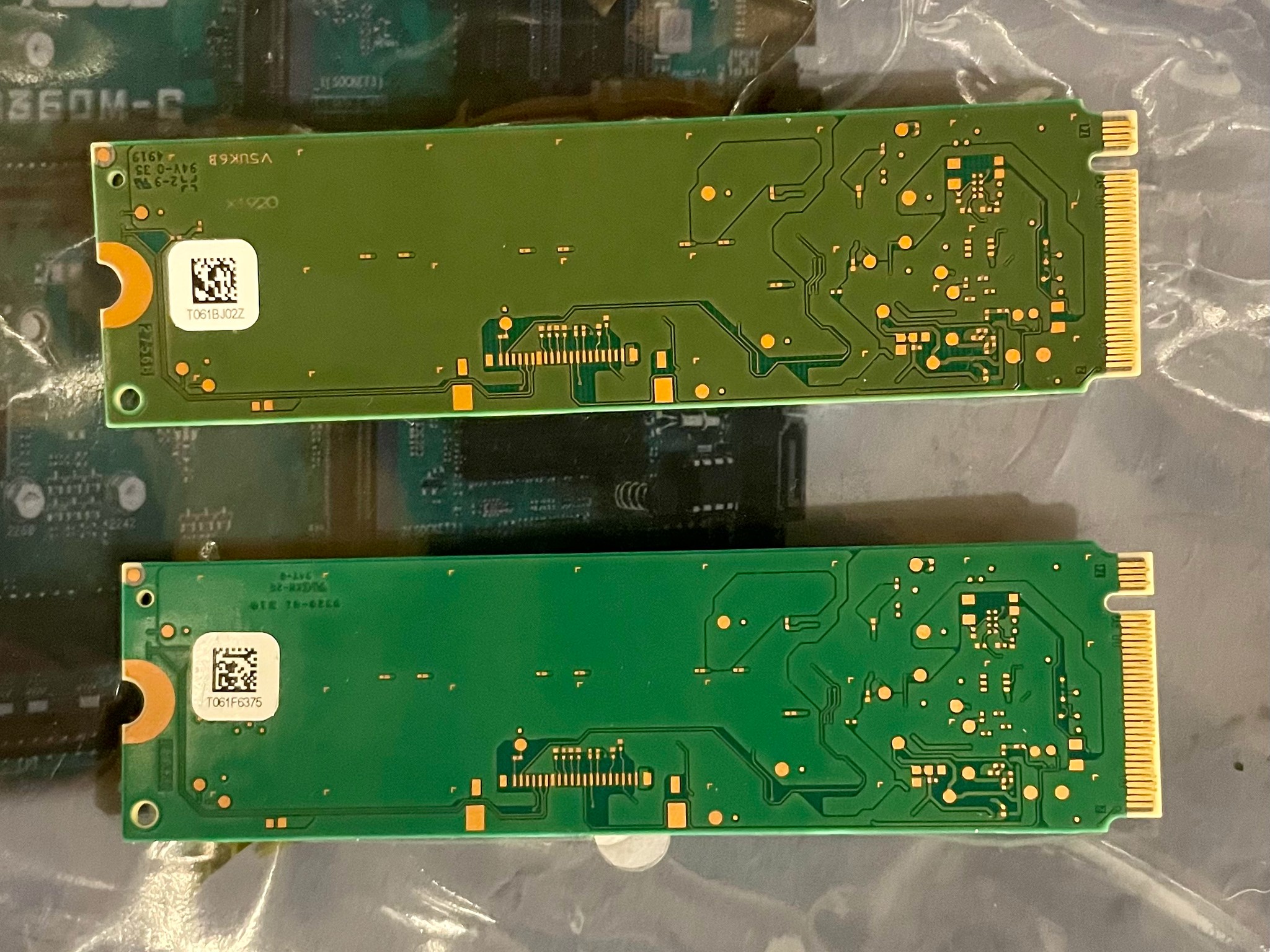 2 Pack of Micron 256GB m.2 2280 NVMe Gen3 x 4