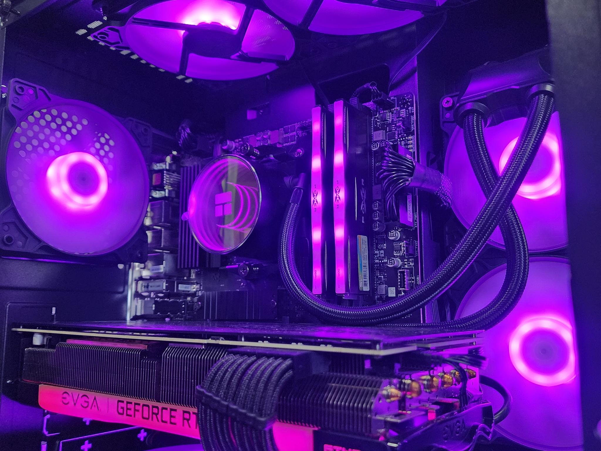 💜🖤💜 EVGA RTX 3070 FTW // AMD Ryzen 7 5700G // Silicon Power Zenith RGB 32GB 3200MHz