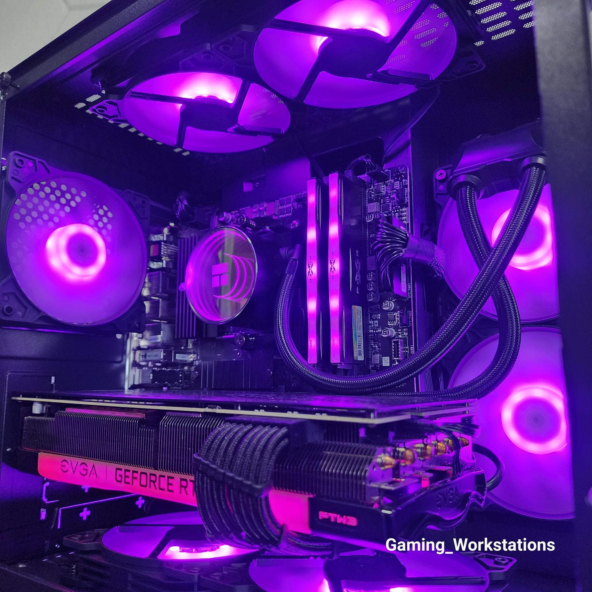 💜🖤💜 EVGA RTX 3070 FTW // AMD Ryzen 7 5700G // Silicon Power Zenith RGB 32GB 3200MHz