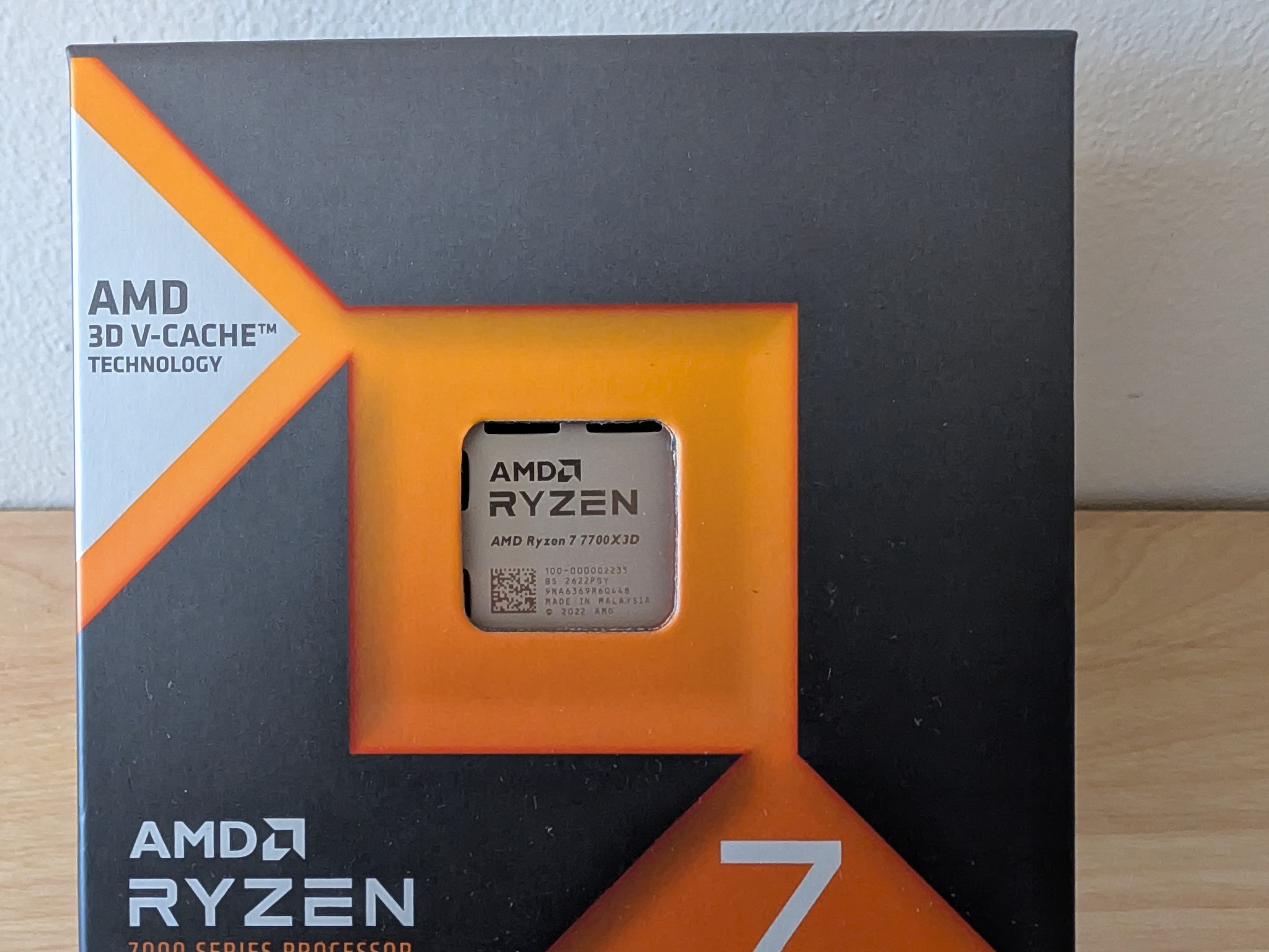 Brand New AMD Ryzen 7 7700X3D 8-Core 16-Thread AM5 Processor | Factory Sealed