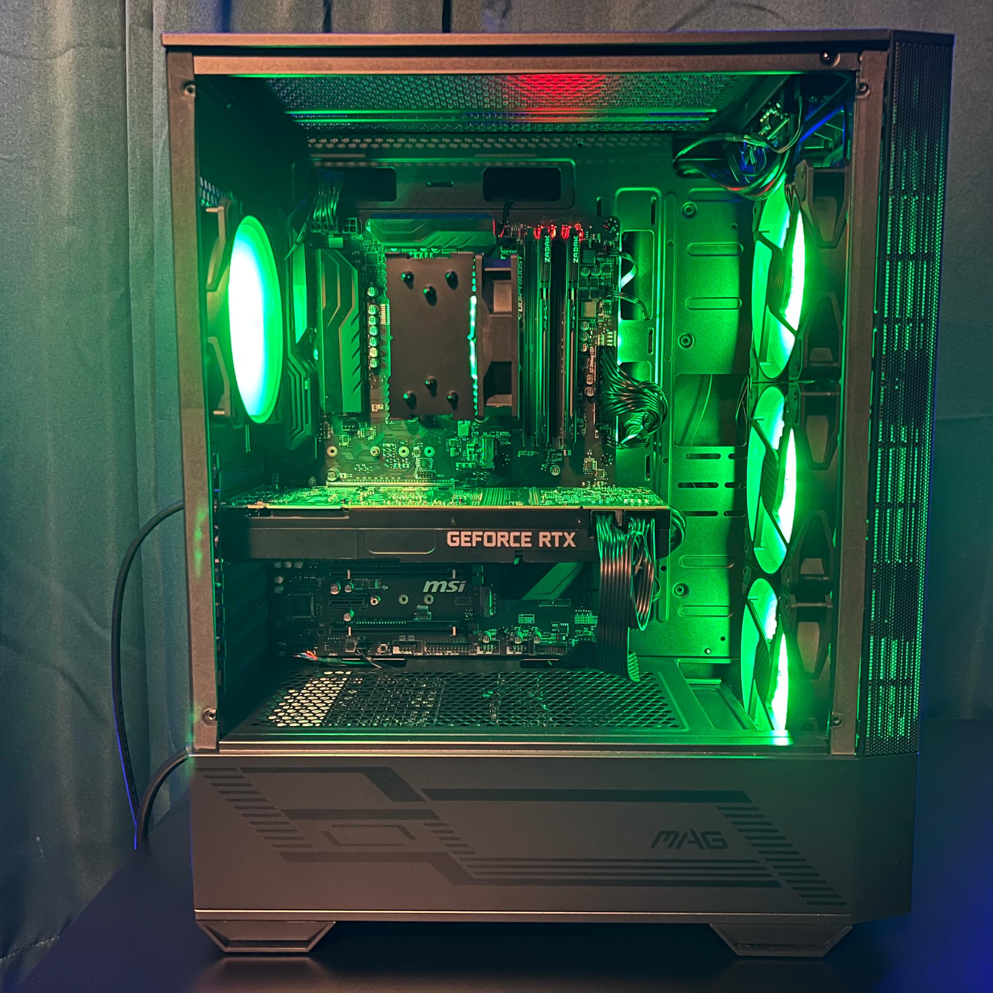 1440P Gaming PC | RTX 2080 SUPER | RYZEN 7 3700X | 16GB RAM | 1TB SATA SSD | WiFi, Windows 11