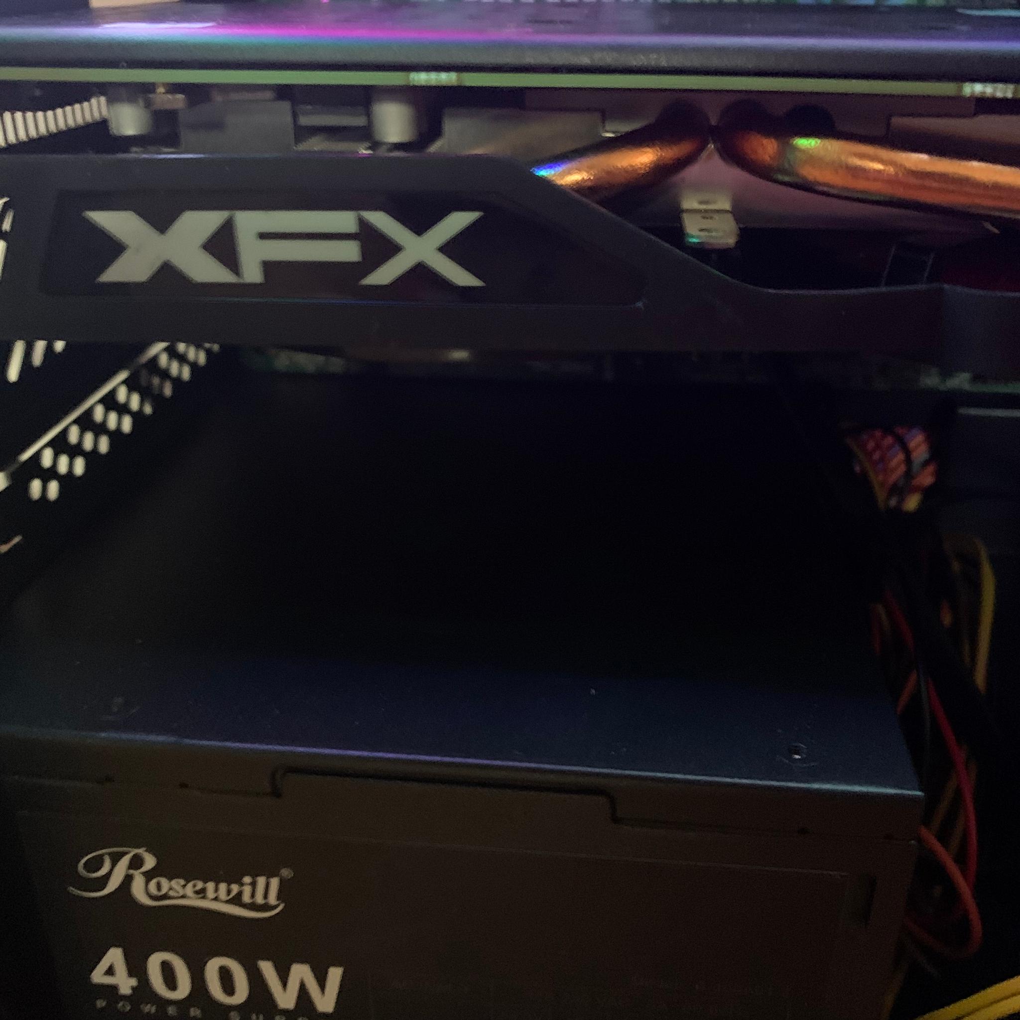 RX 580 8GB E3 1220 4c/4t 16GB RAM 500GB SSD FORTNITE READY WINDOWS 10 RGB GAMING PC