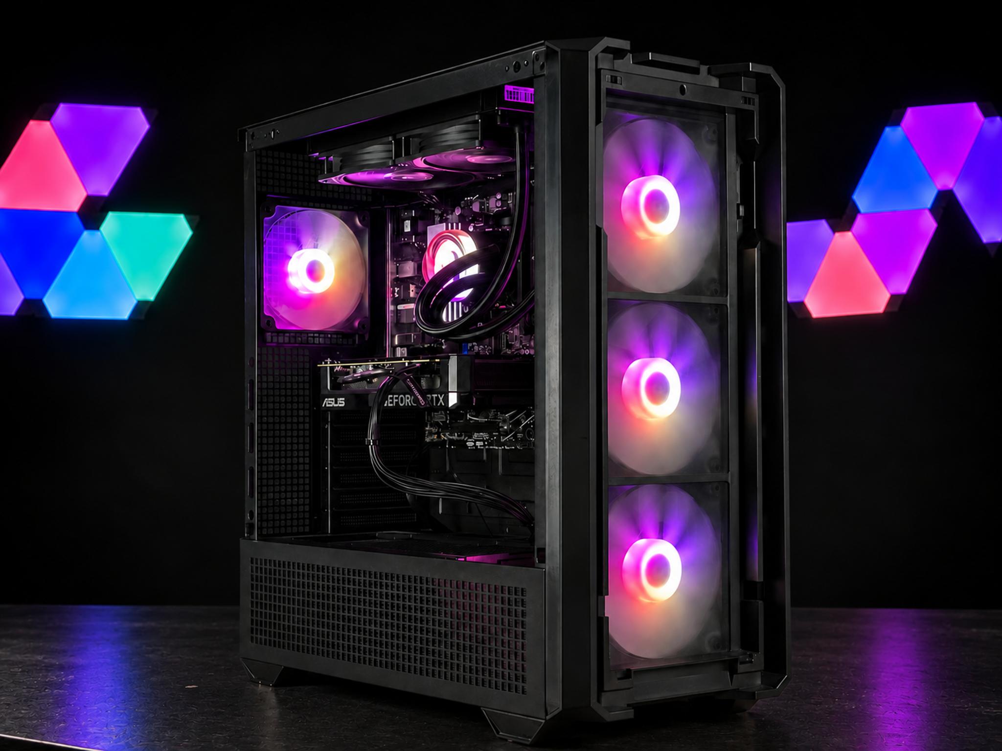 ⚫⚡CARBON Gaming PC | RTX 4070 SUPER | Ryzen 5 7600 | 32GB RAM | 1TB SSD | WiFi and BT | Free Ship