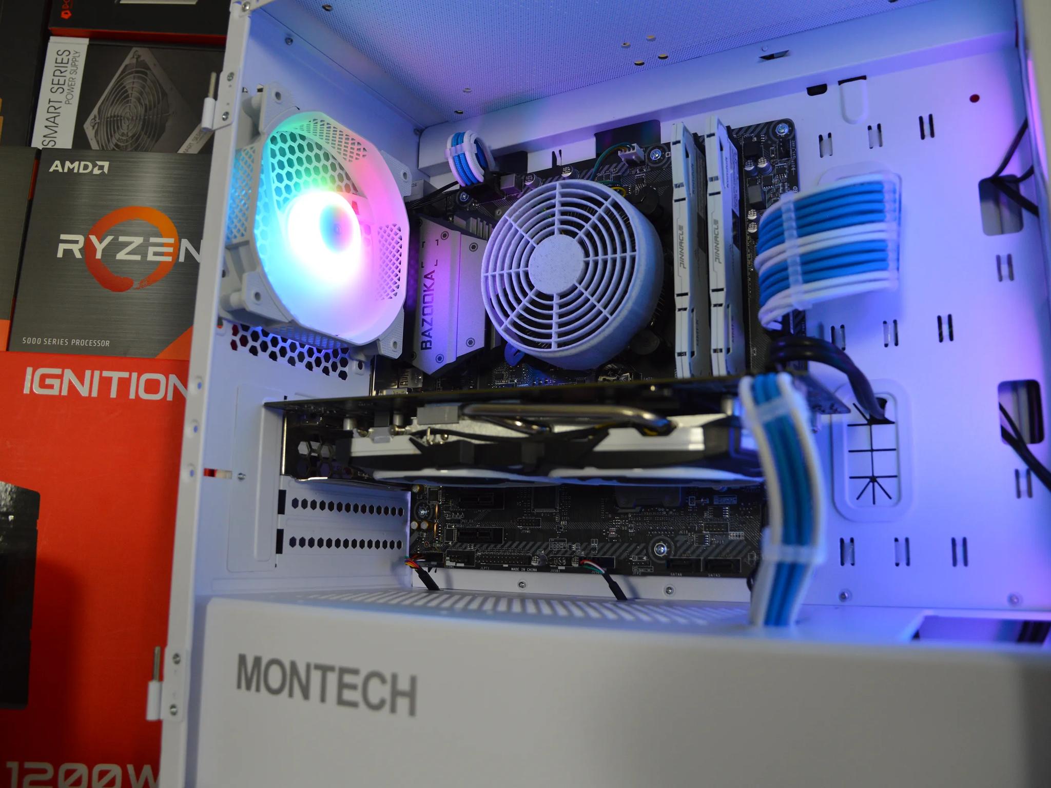 🔮❄️| RX 580 | INTEL i5-8400 | 16GB DDR4 RAM | 512GB NVME SSD | Crystal Snow |