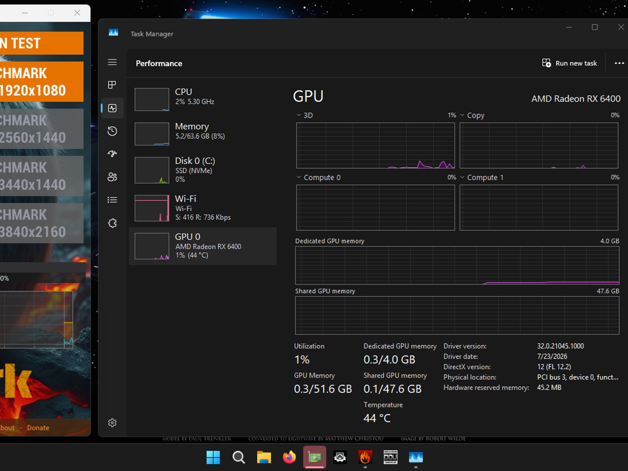 SAPPHIRE PULSE AMD Radeon RX 6400 4GB GDDR6 Low Profile