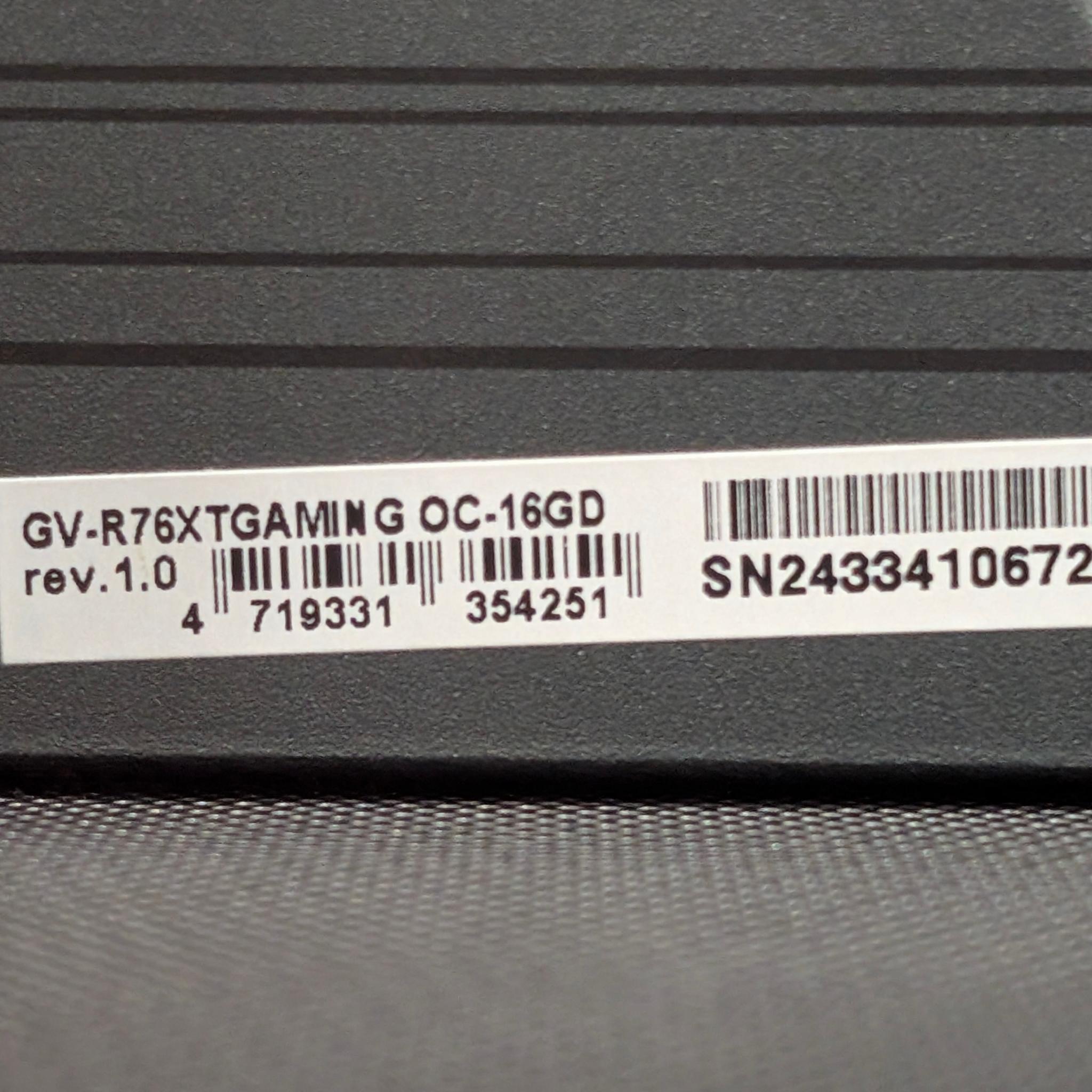Gigabyte Radeon RX 7600 XT GAMING OC 16GB