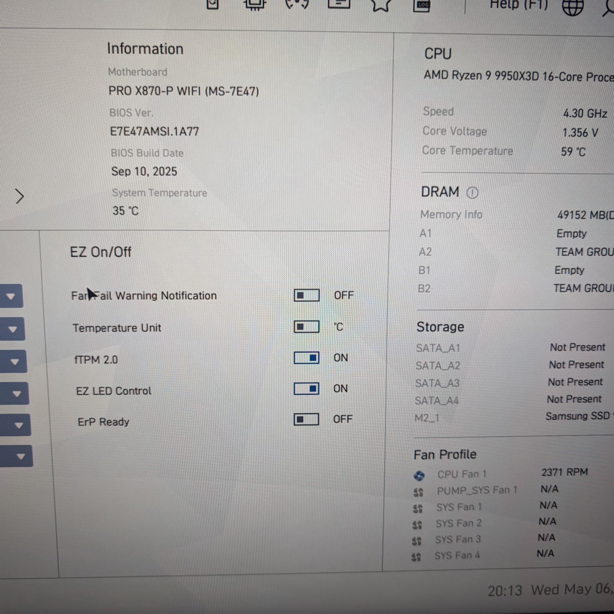9950X3D CPU + X870 Motherboard Bundle