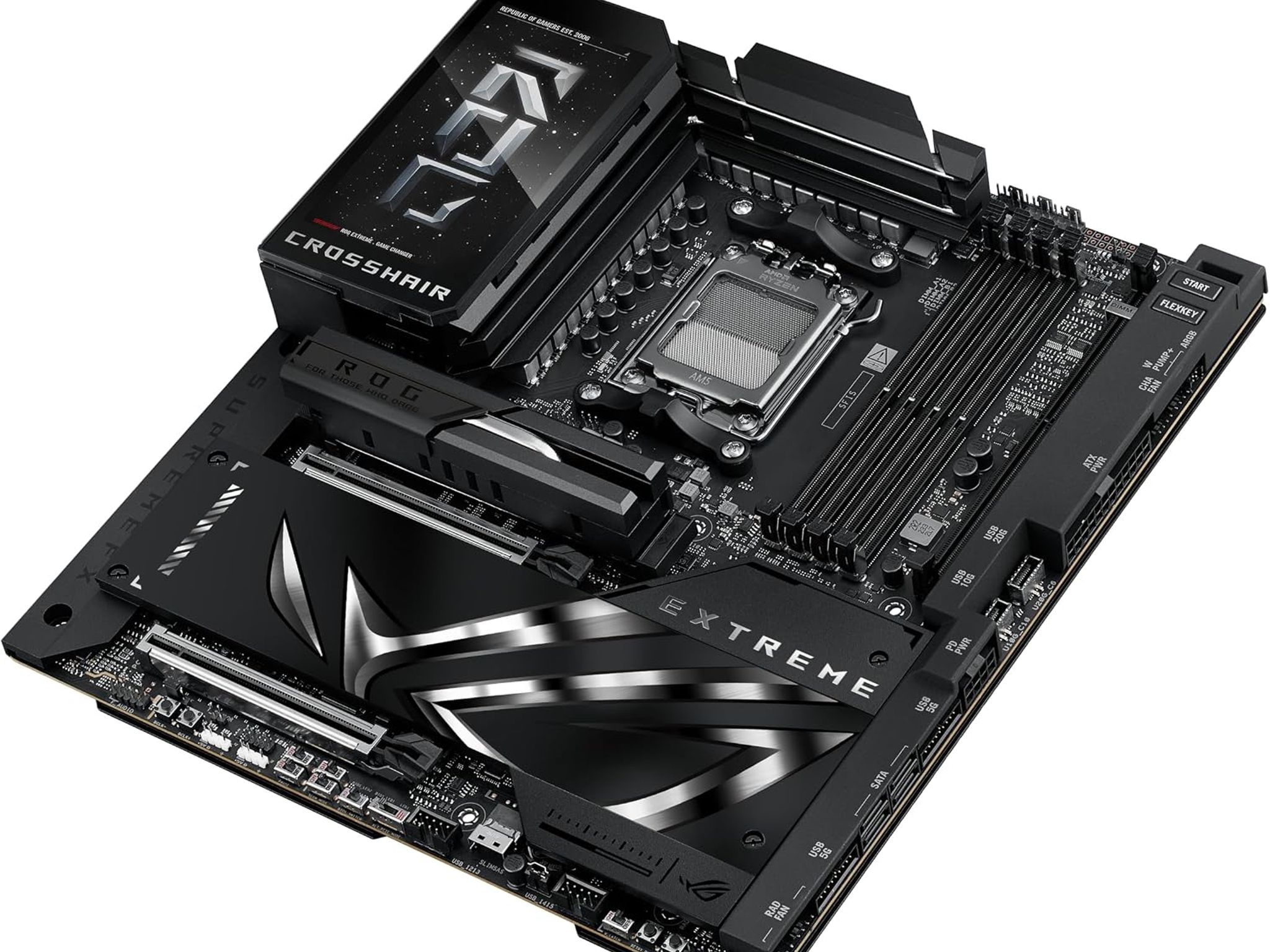 ASUS ROG CROSSHAIR X870E EXTREME AMD X870E AM5 DDR5 E-ATX Desktop Motherboard