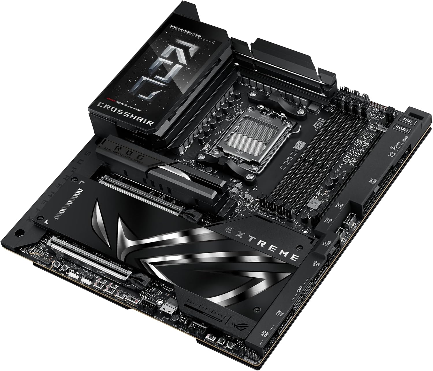 ASUS ROG CROSSHAIR X870E EXTREME AMD X870E AM5 DDR5 E-ATX Desktop Motherboard