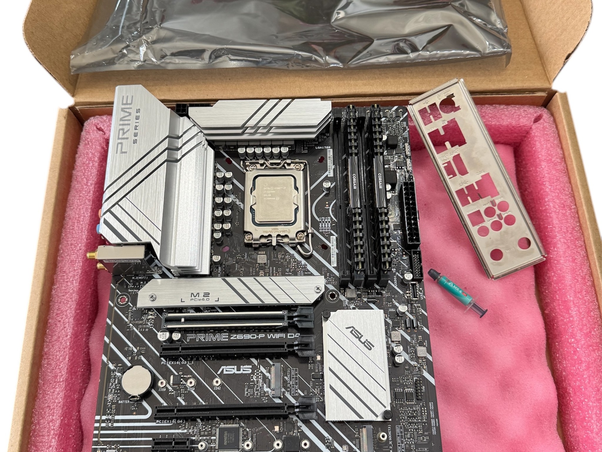 Intel i7 12700K | ASUS Prime Z790-V WiFi Intel LGA 1700 | 32Gb DDR4 | Bundle