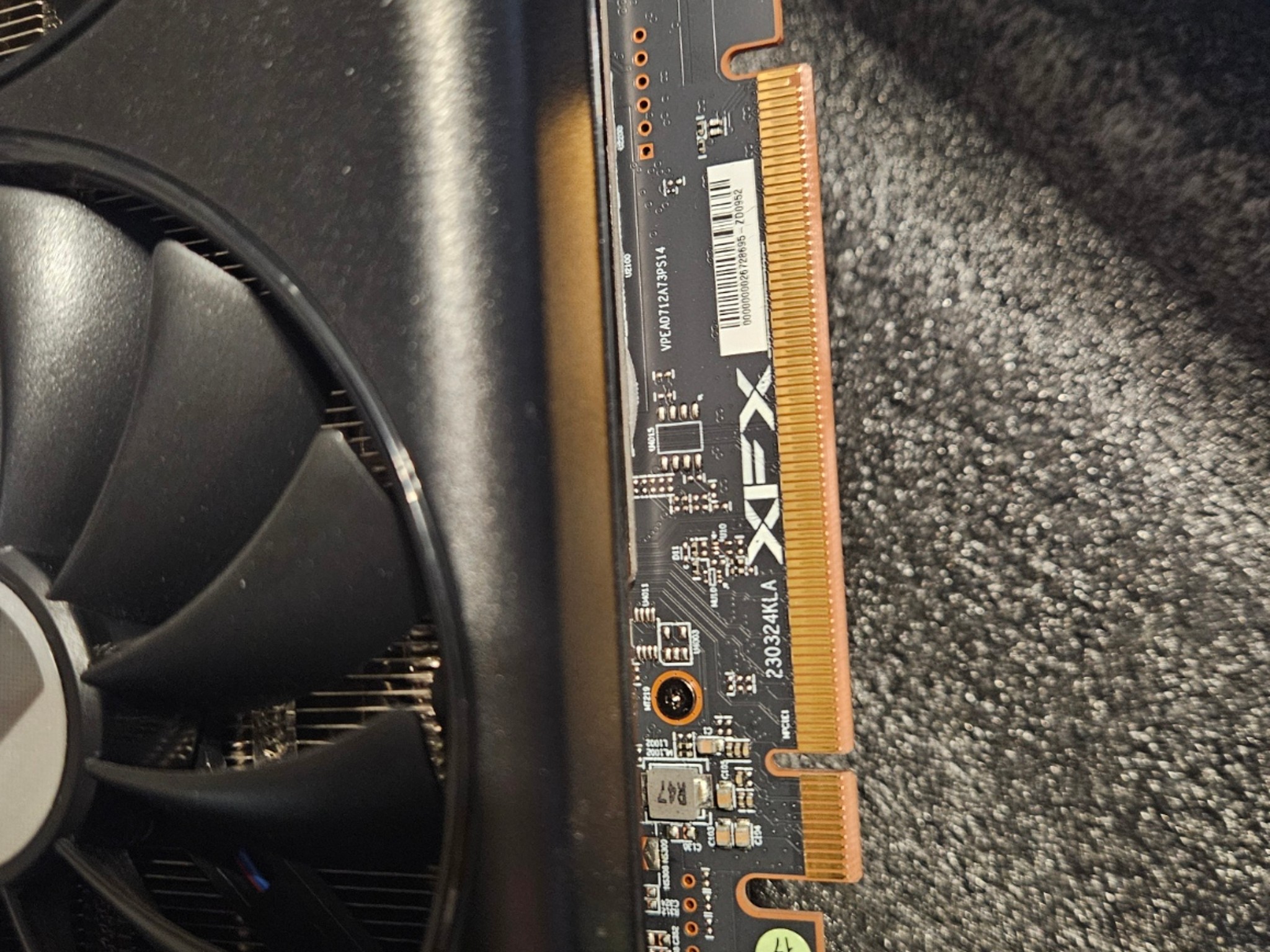 XFX Speedster QICK 319 BLACK Radeon RX 7700 XT