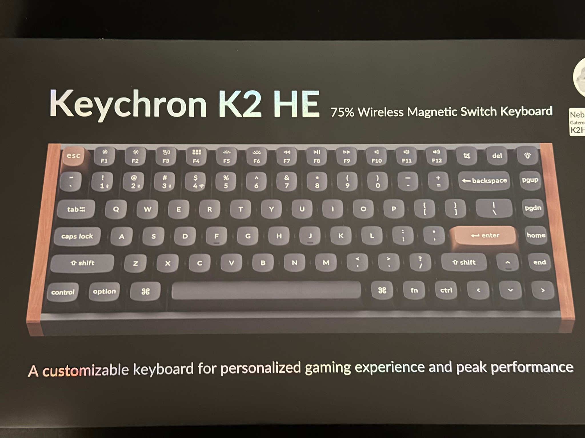 Keychron K2 H2 Wireless Mechanical Keyboard RGB Backlight Bluetooth