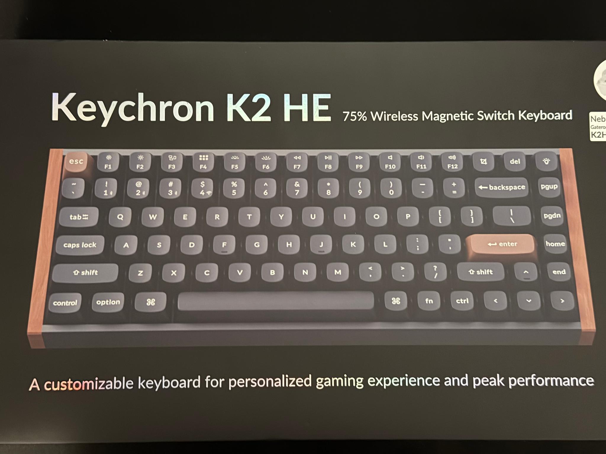Keychron K2 H2 Wireless Mechanical Keyboard RGB Backlight Bluetooth