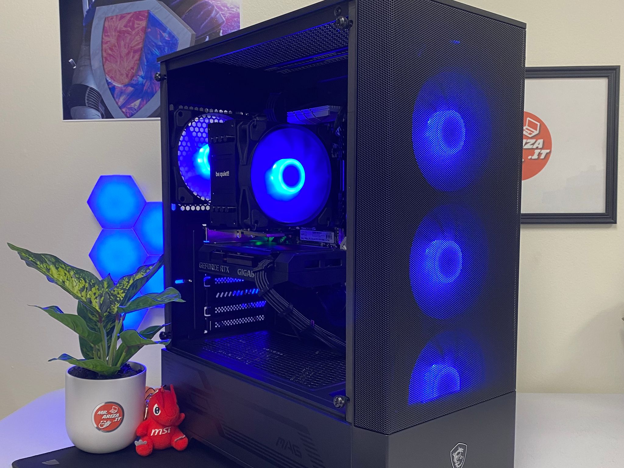 🖤Ryzen 5/32GB/1TB/RX3060 12Gb 🖤Night Shadow🖤 All New Parts