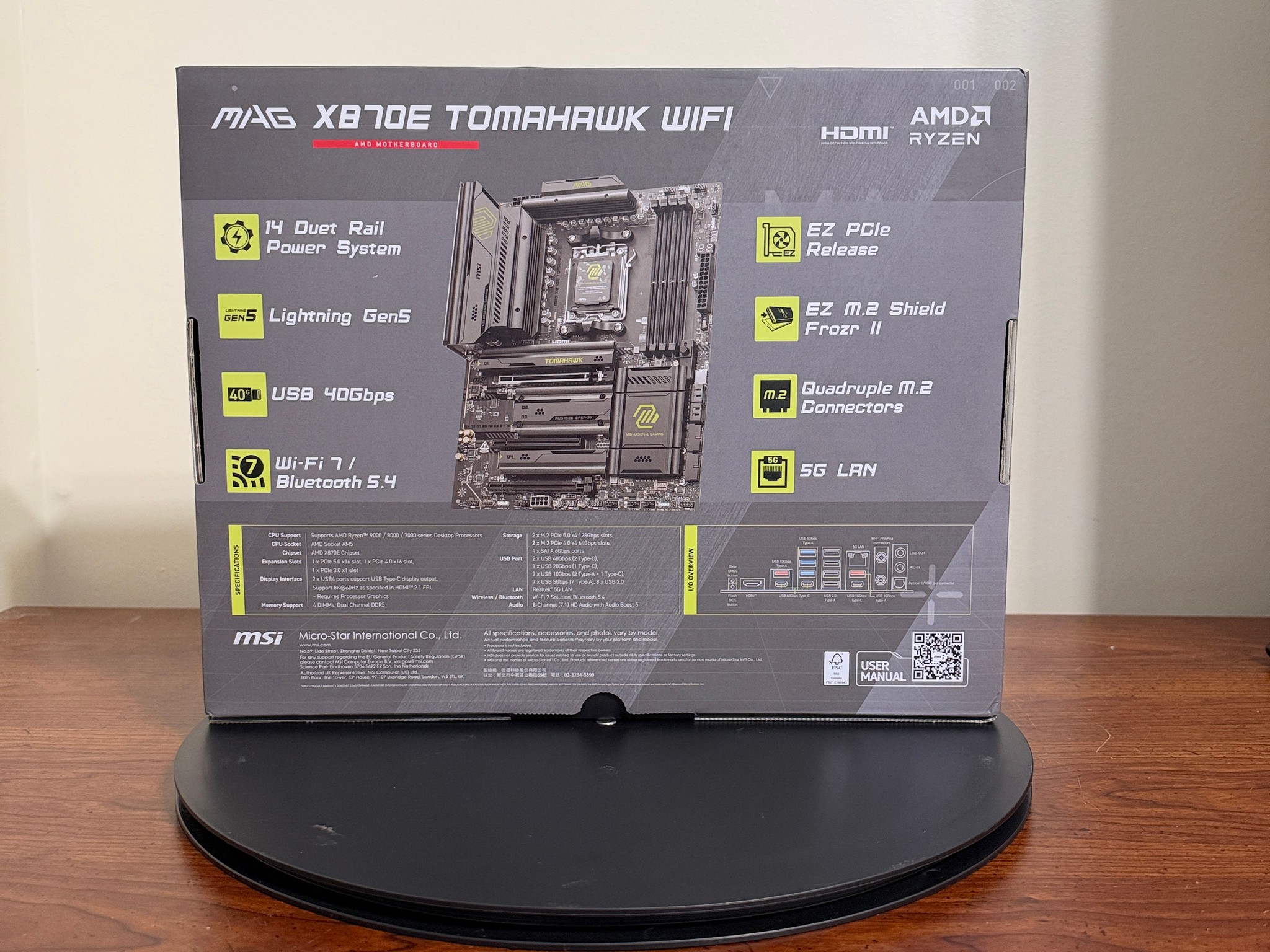 *NEW* MSI MAG X870 TOMAHAWK WIFI + BLUETOOTH